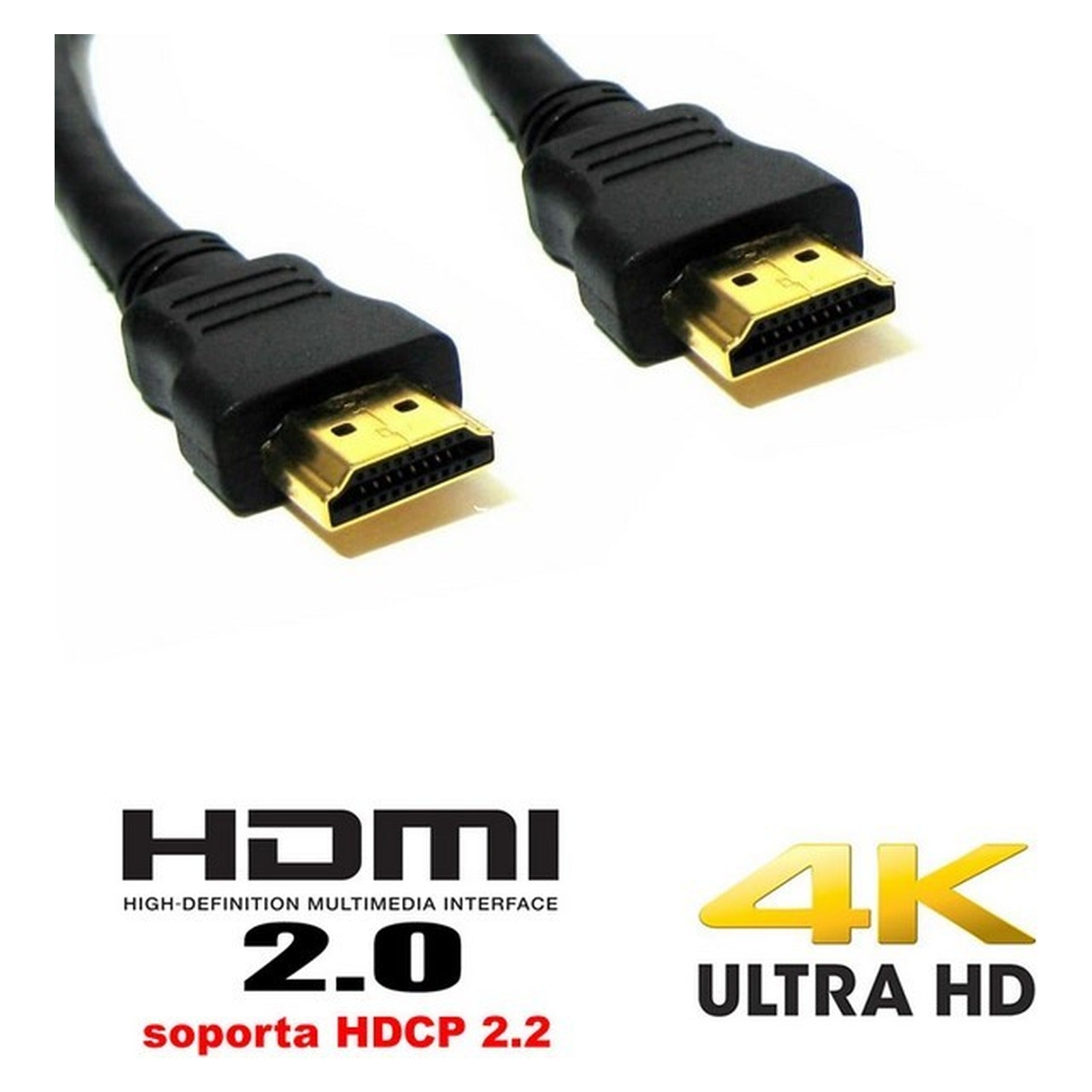 Cable HDMI-03A ultra HD 4K de 3m Golmar – Ref. 31600104 - referencia 31600104