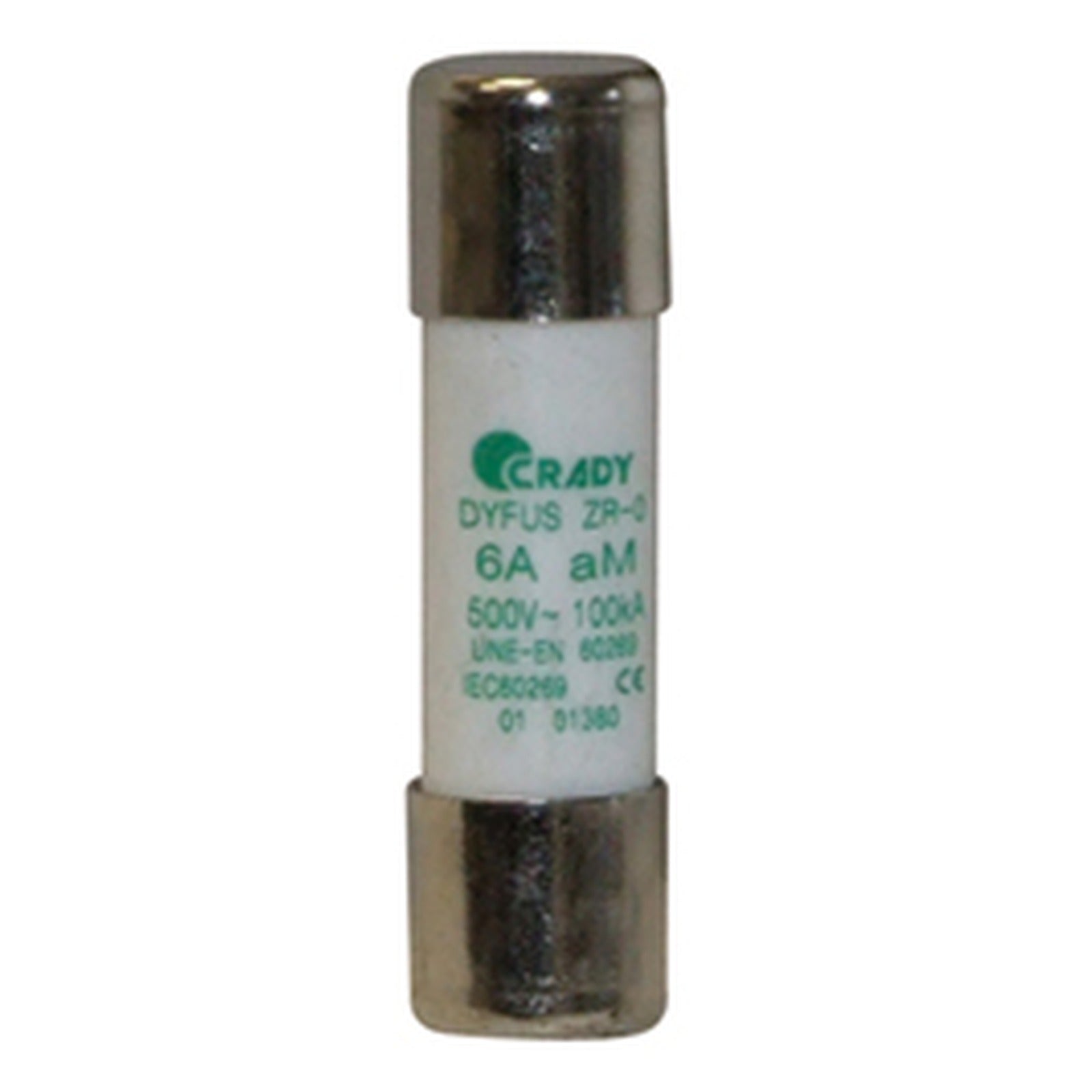 Fusible tamaño 0 de 4A (500/690 Vac). Clase aM Crady – Ref. 0101375 - referencia 0101375