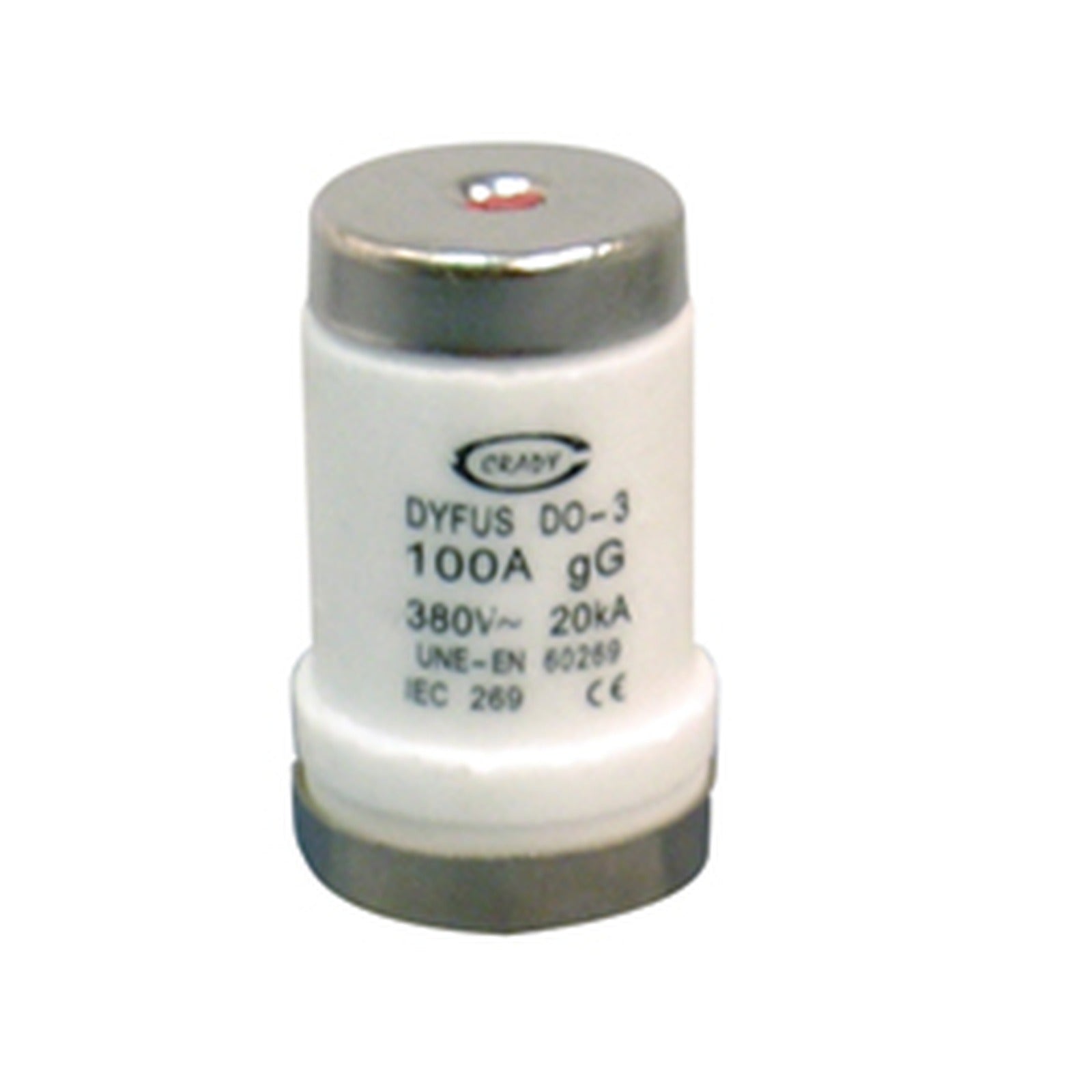 Fusible tamaño 3 de 80A (400 Vac) Crady – Ref. 0112815 - referencia 0112815