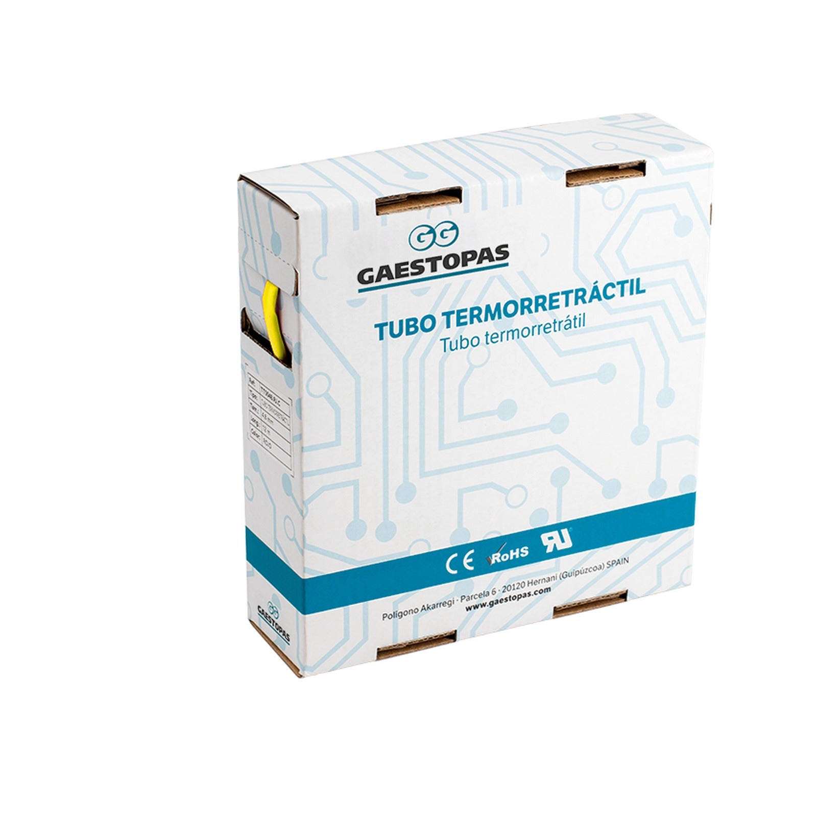 Tubo termorretráctil en CAJAS DISPENSADORAS Gaestopas – Ref. TT0032.NG.C - referencia TT0032.NG.C