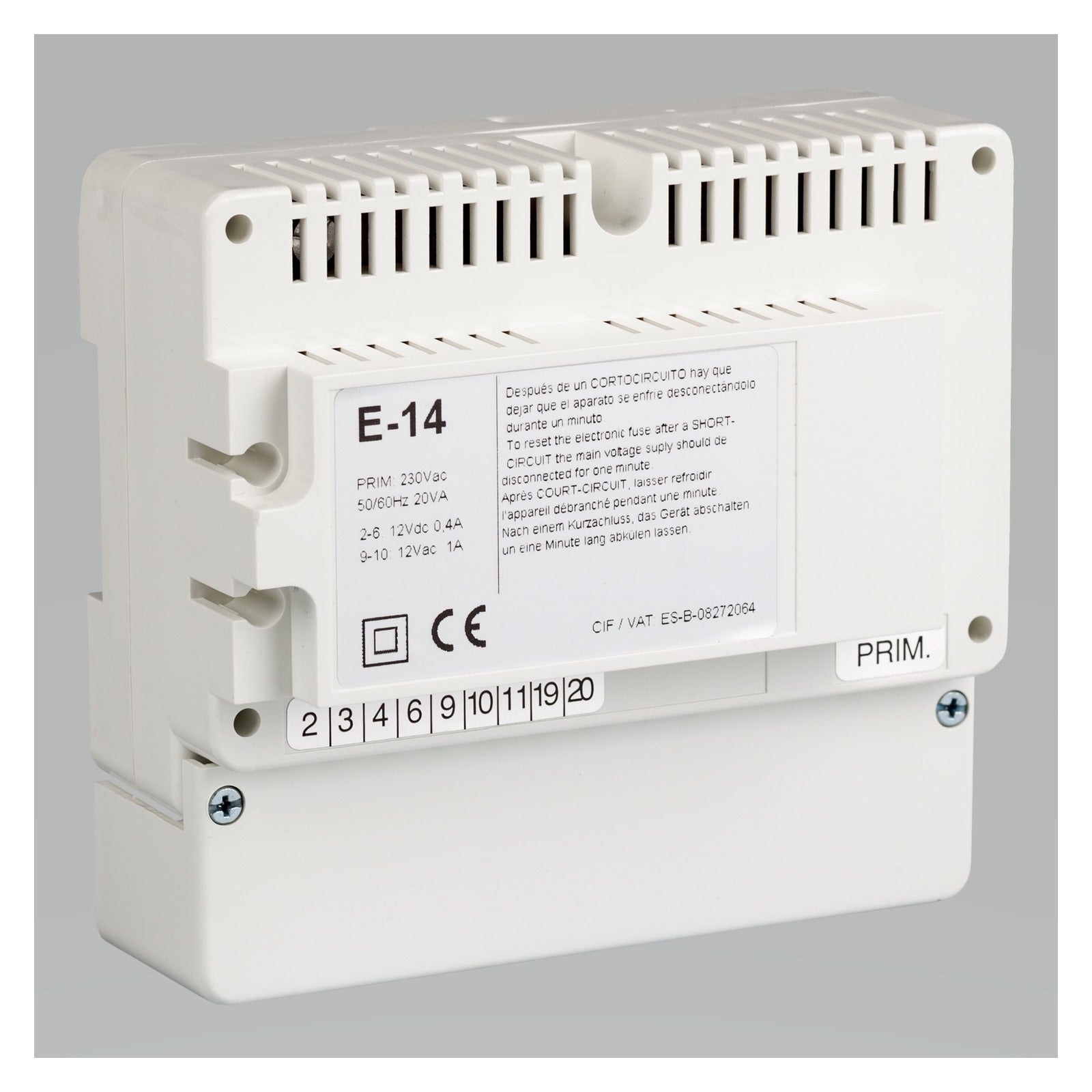Alimentador E-14 Tegui – Ref. 0E5514 - referencia 0E5514