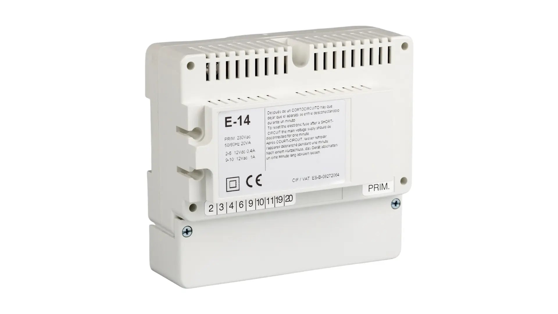 Alimentador E-14 Tegui – Ref. 0E5514