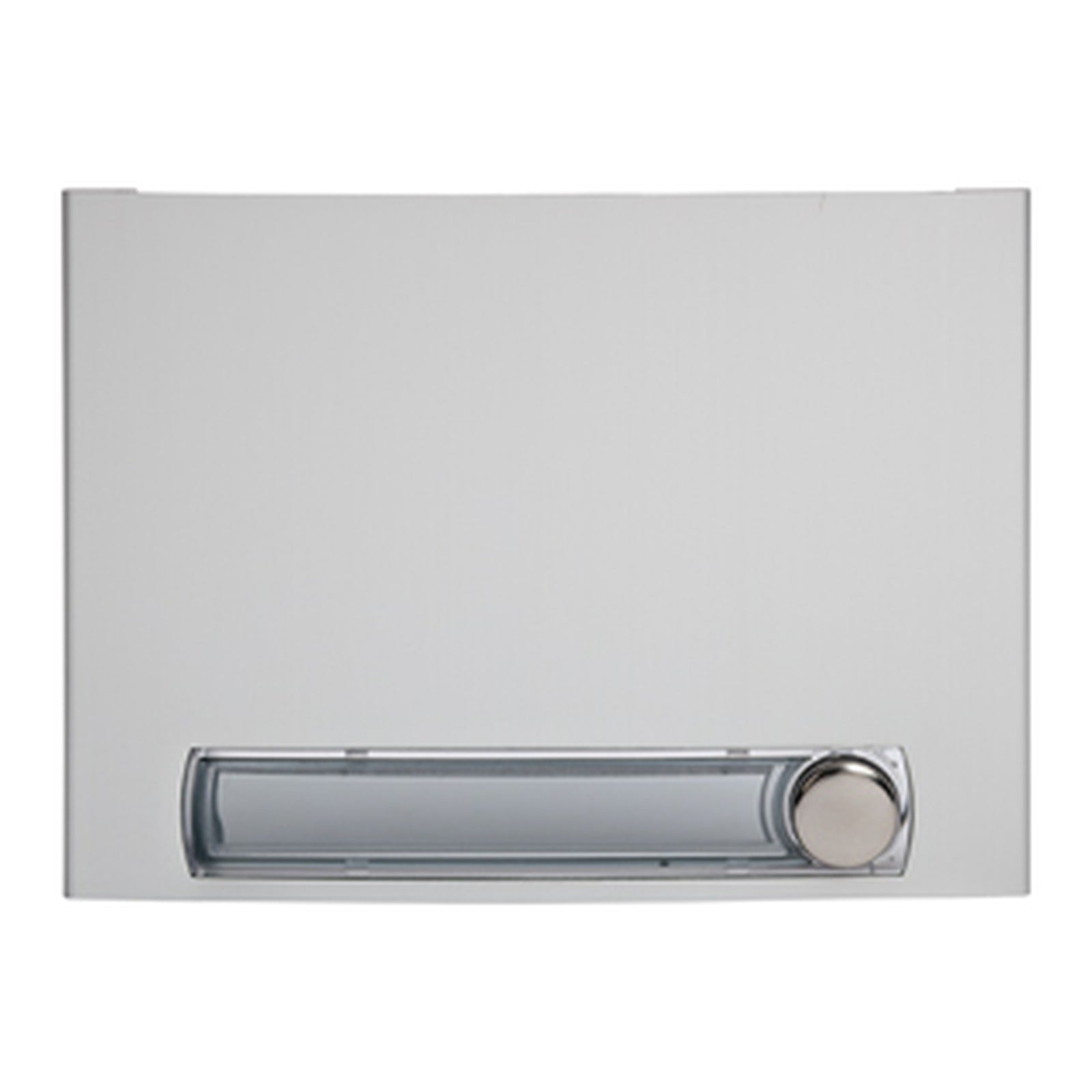 Frontal para módulo de pulsadores de la SERIE7 diseñados con 1 pulsador y 1 columna. Componente para instalación videoportero Tegui – Ref. 375110 - referencia 375110