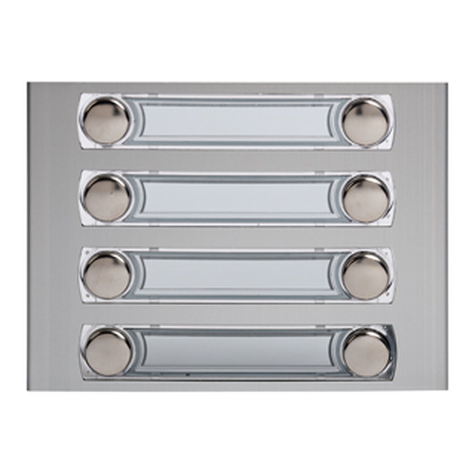 Frontal para módulo de pulsadores de la SERIE7 diseñados con 8 pulsadores y 2 columnas. Componente para instalación videoportero Tegui – Ref. 375280 - referencia 375280