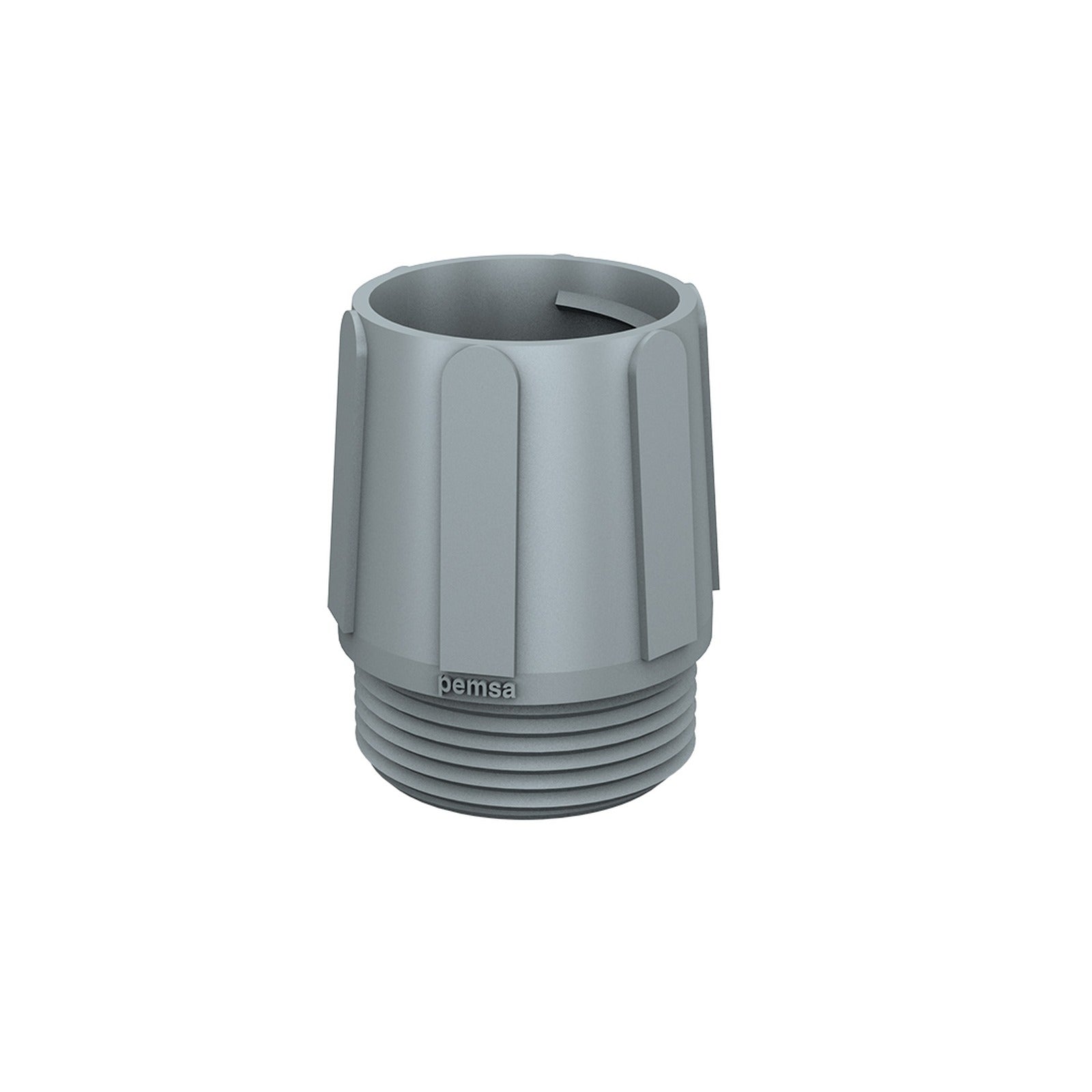 Racor P PEMSA, DN DN21, Color Gris RAL 7001, Ø d1 (mm) 26, u 25 – Ref. 30011320 - referencia 30011320