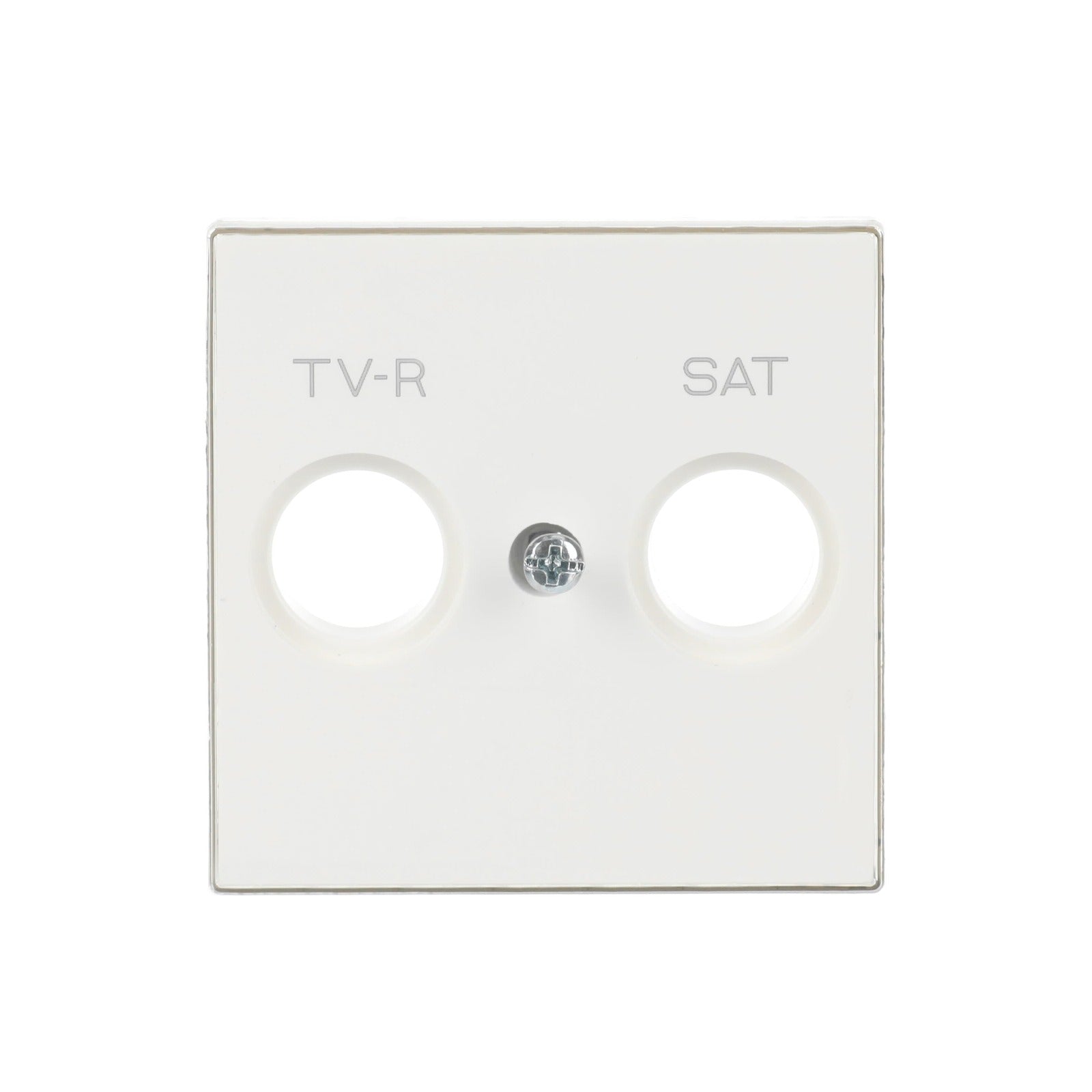 Tapa blanca para toma TV-R/SAT Niessen Sky 8550.1 BL - referencia 8550.1 BL