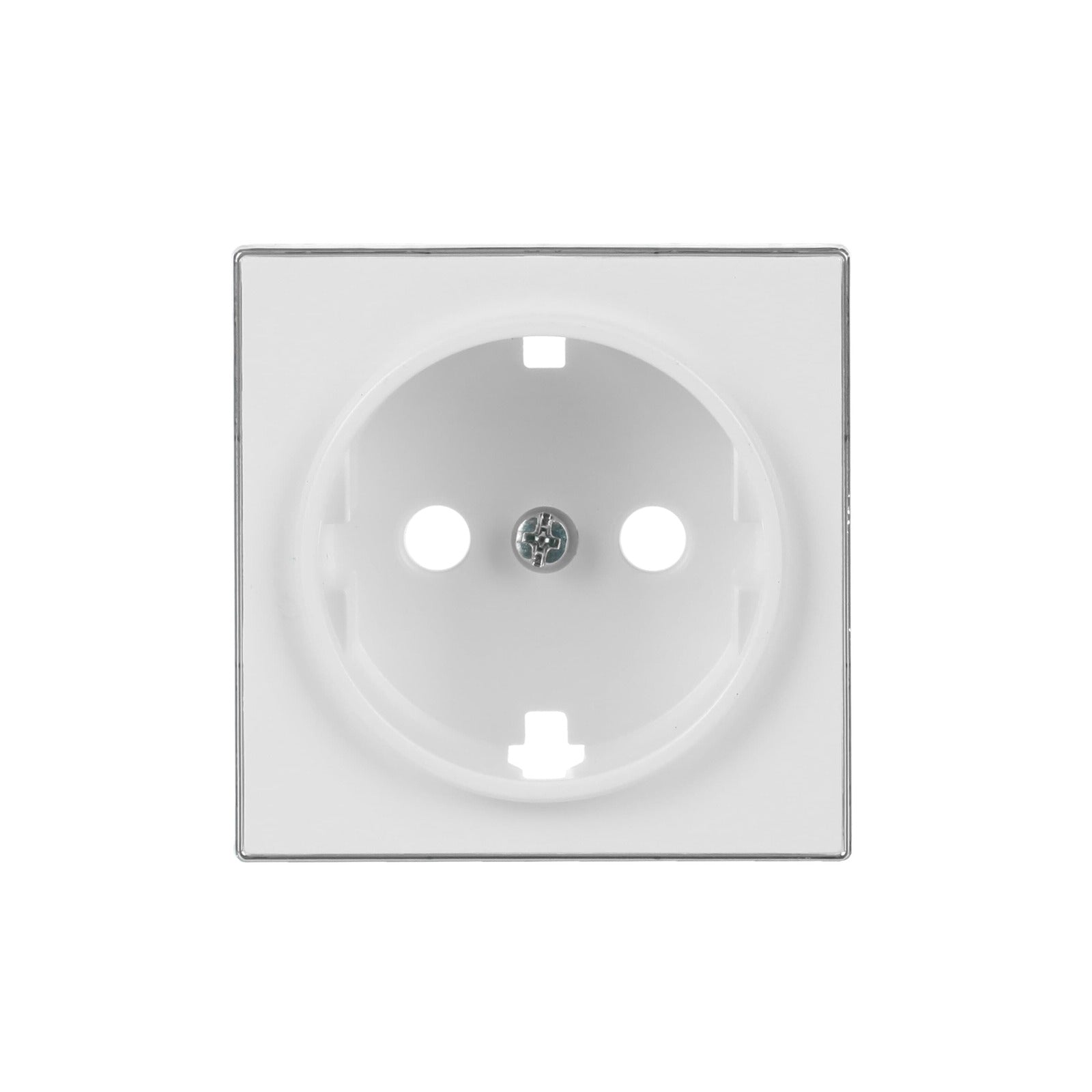 Tapa blanca para base de enchufe Schuko Niessen Sky 8588 BL - referencia 8588 BL