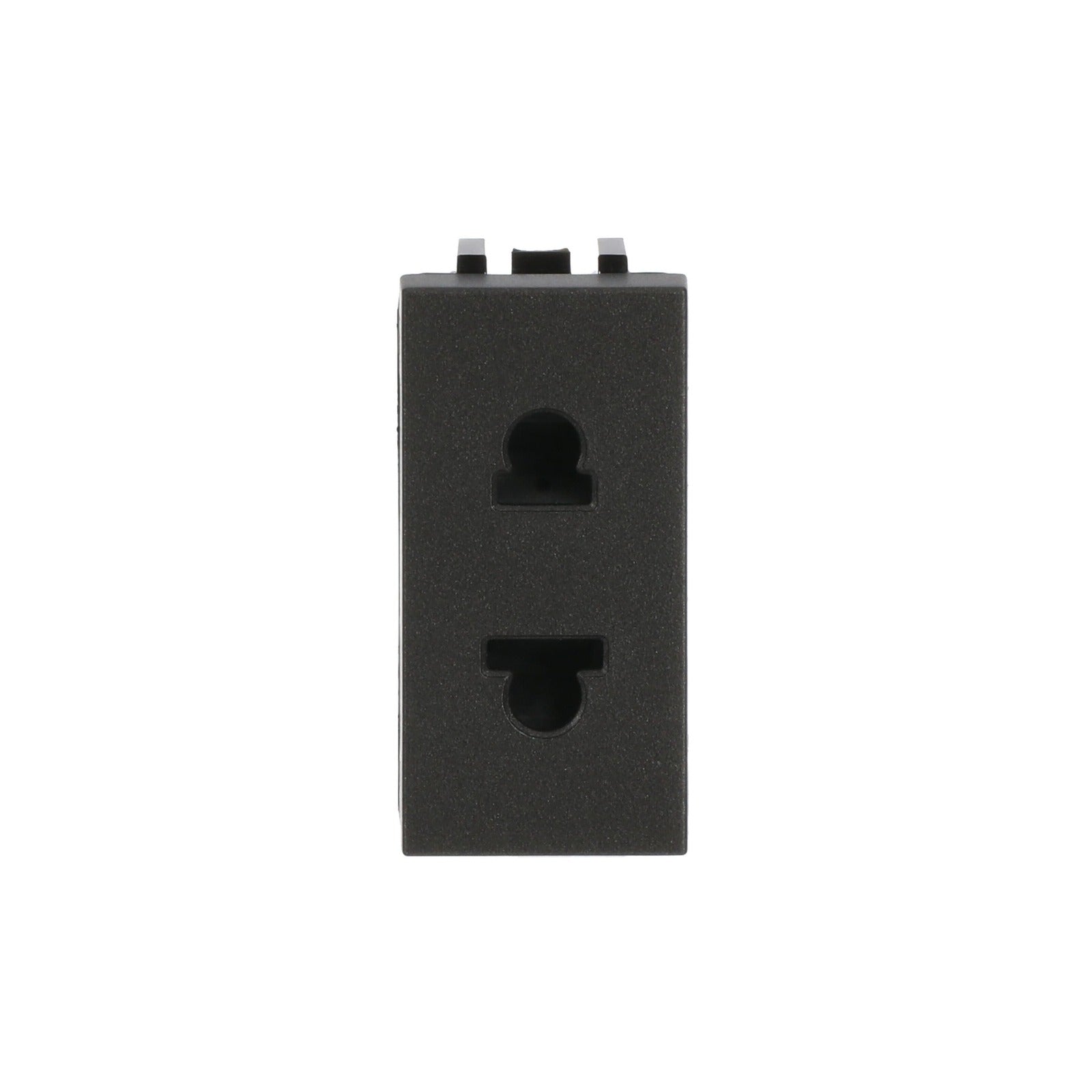 Base de enchufe EU/US 2P antracita Niessen Zenit N2135 AN - referencia N2135 AN