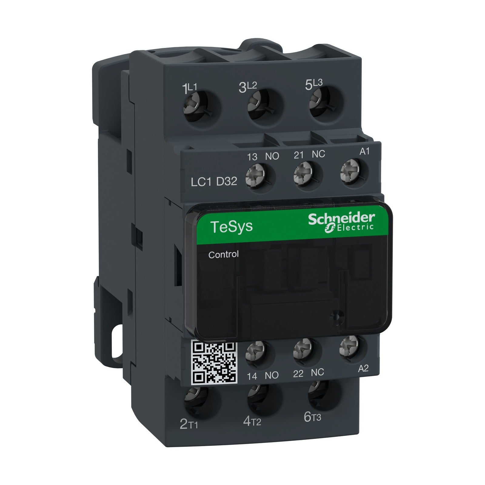 Contactor Tesys D - 3P(3 NA) - AC-3 - &lt, = 440 V 32 A - 230 V CA 50/60 Hz bobina Schneider Electric LC1D32P7 - referencia LC1D32P7