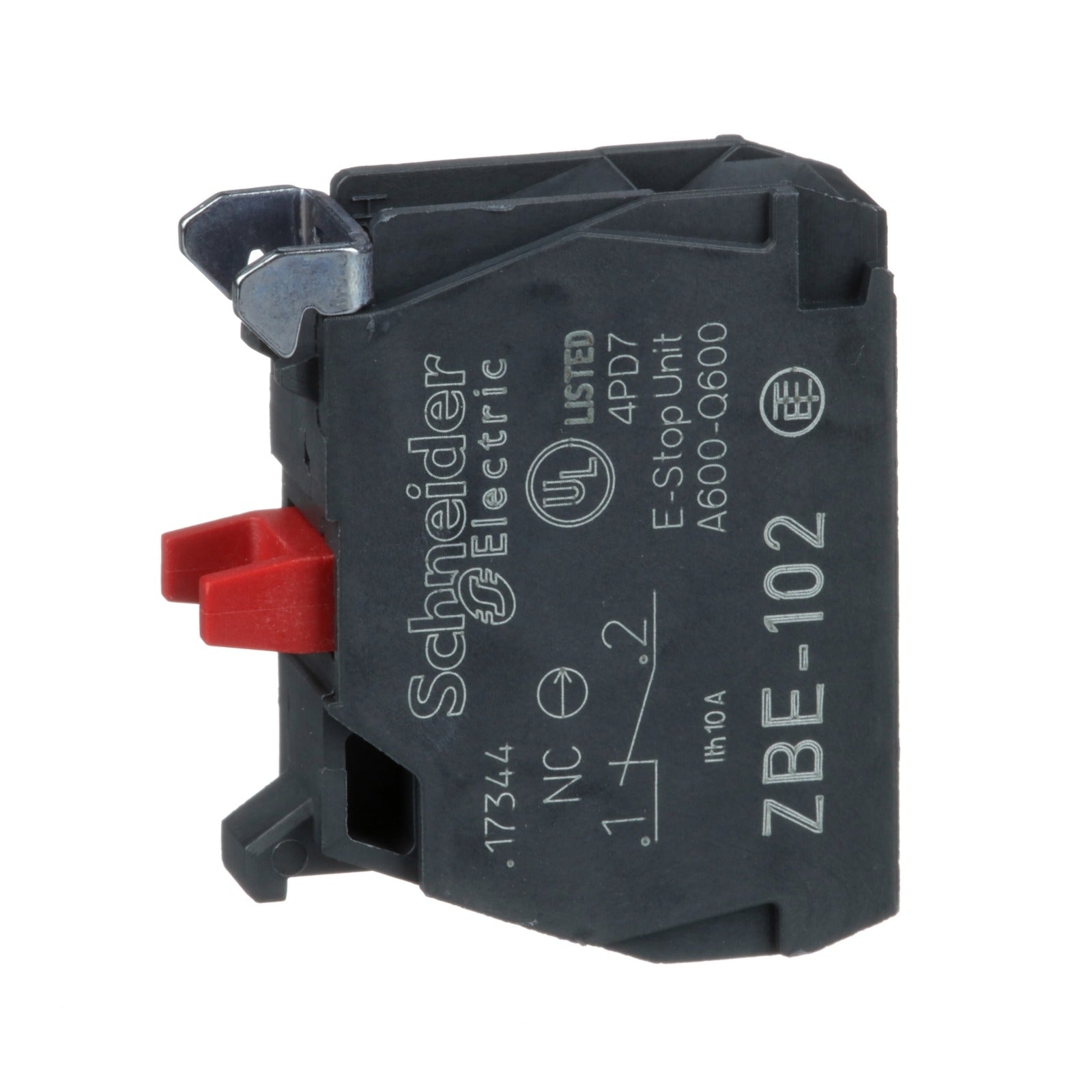 Harmony XB4 - Elemento de contacto nc Schneider Electric ZBE102 - referencia ZBE102