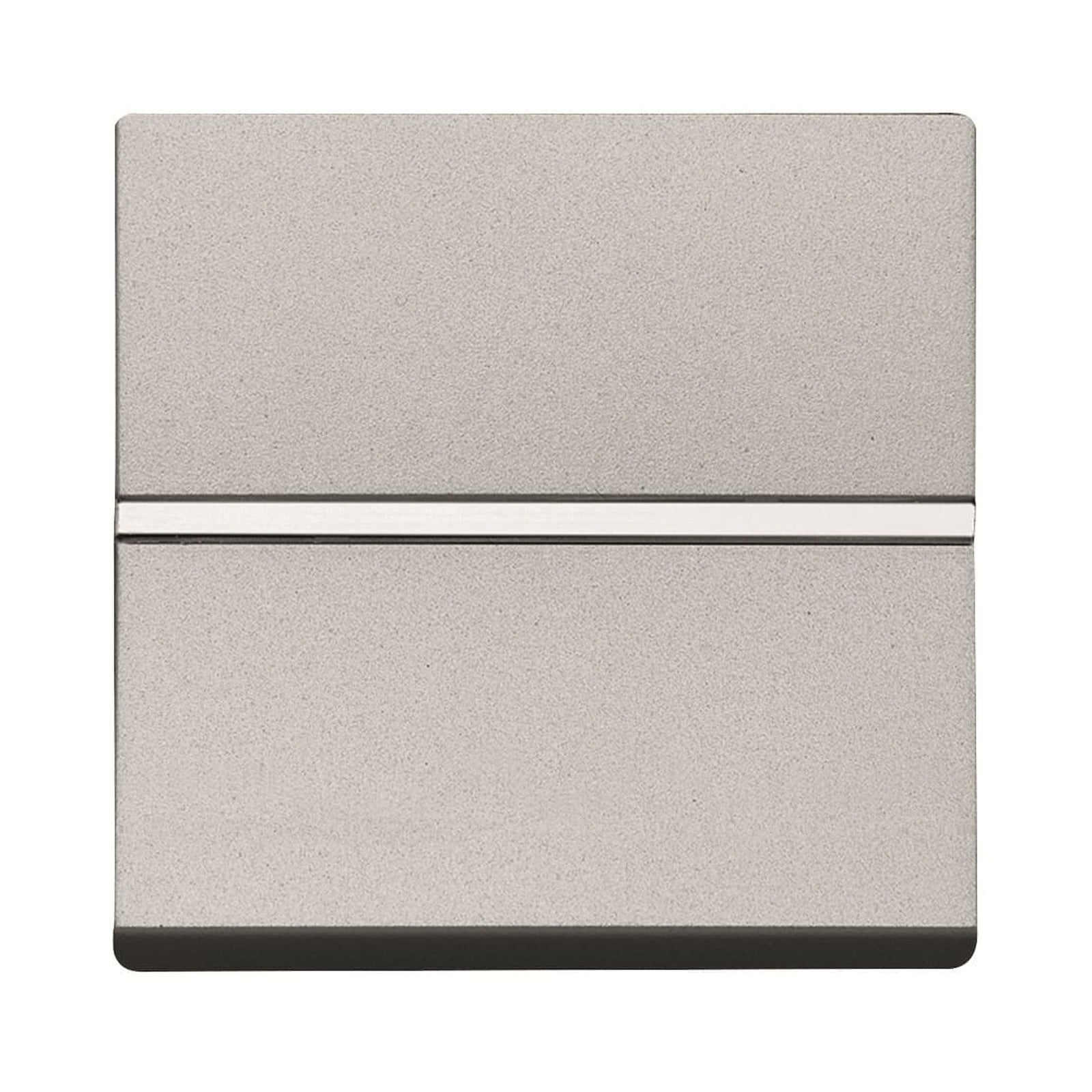 Cruzamiento plata con LED intercambiable Niessen Zenit N2210 PL - referencia N2210PL
