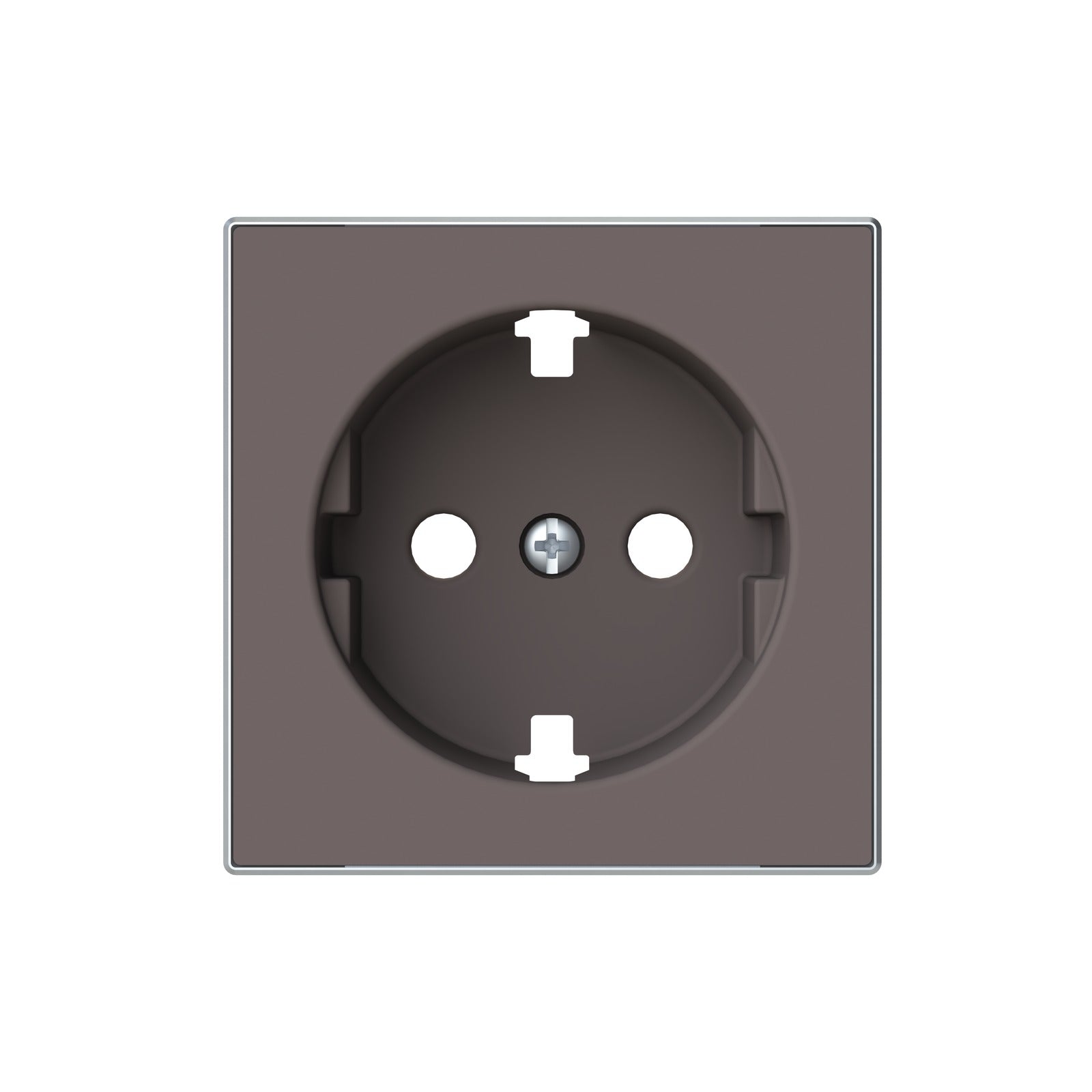 Tapa taupé para base de enchufe Schuko Niessen Sky 8588 TP - referencia 8588TP