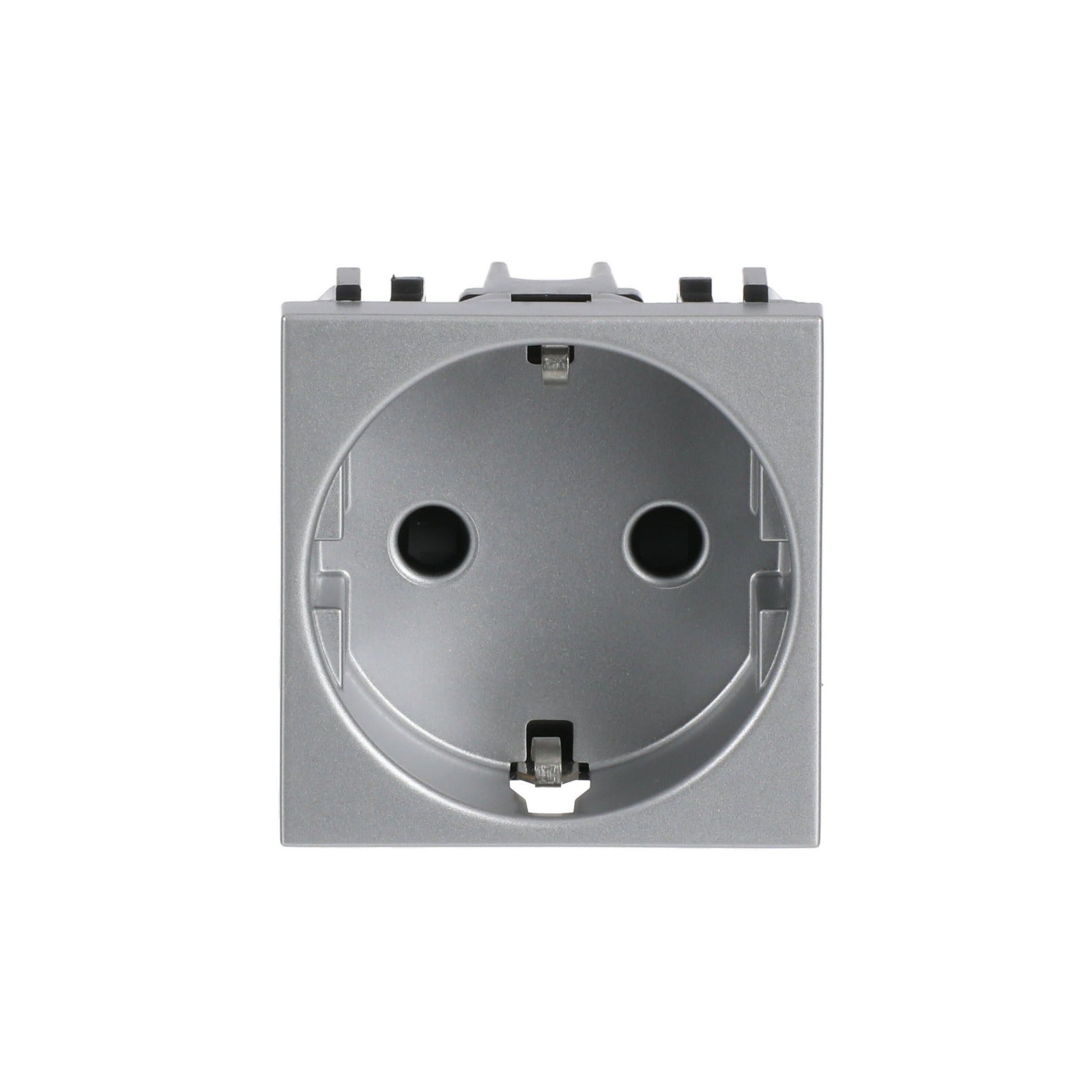Base de enchufe Schuko plata Niessen Zenit BS N2288 PL - referencia N2288 PL