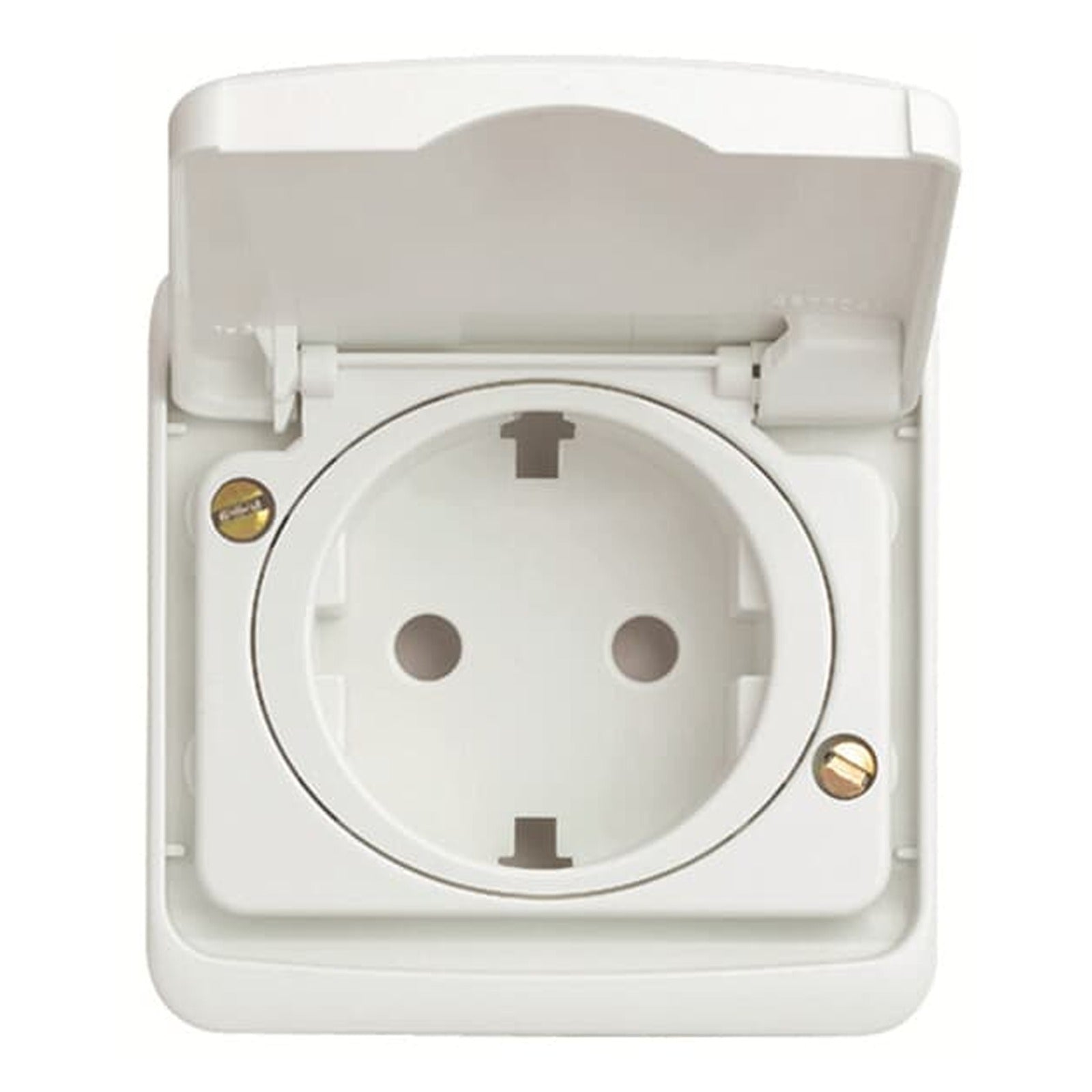 Tapa blanca para base de enchufe Schuko Niessen Arco 8788 BA - referencia 8788BA