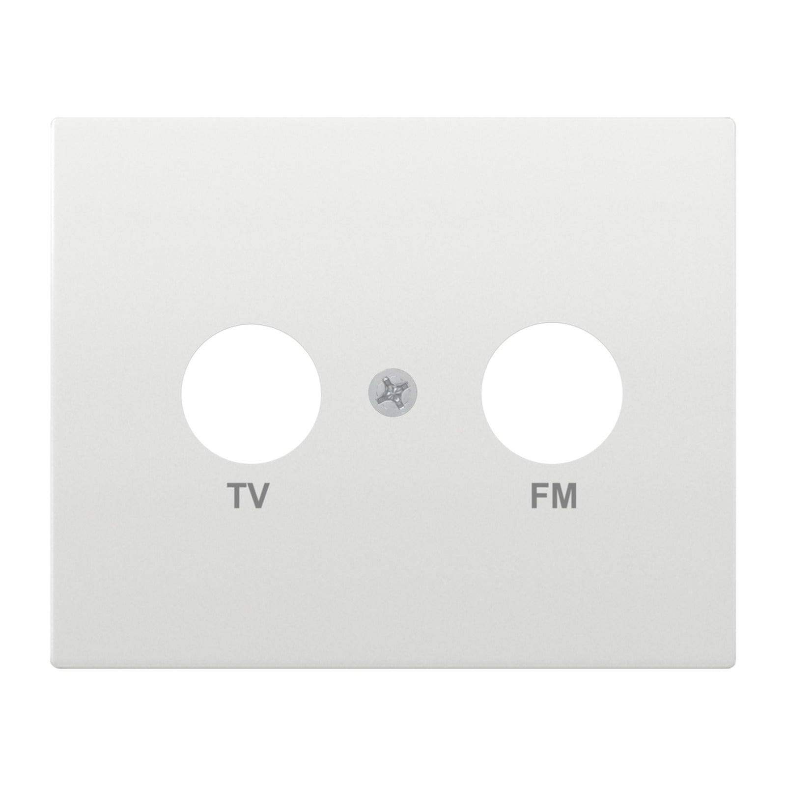 Tapa para toma TV-FM BJC Iris, blanco - referencia 18330
