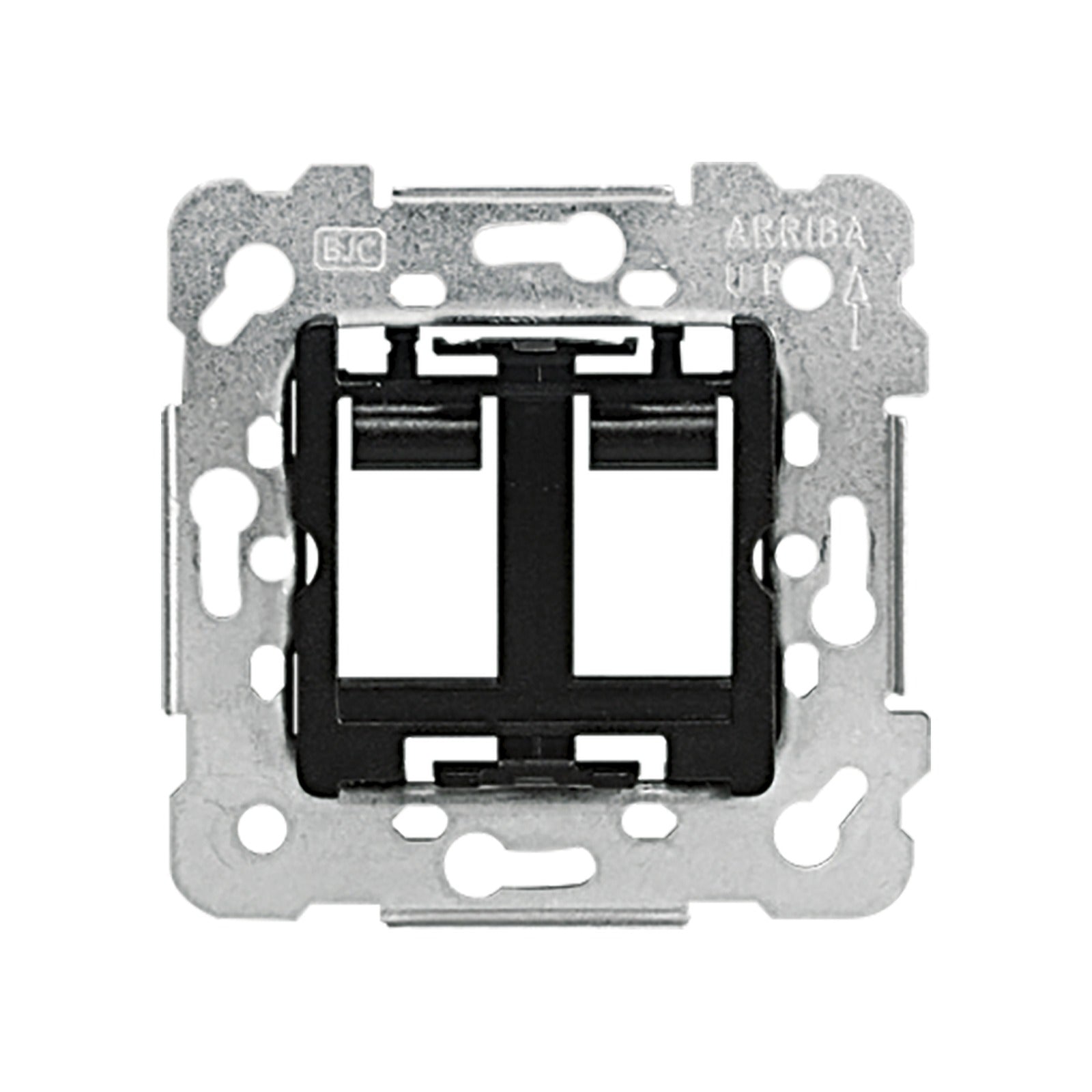 Iris, Soporte para toma doble rj11-rj45 BJC Iris Plus - referencia 19682-1