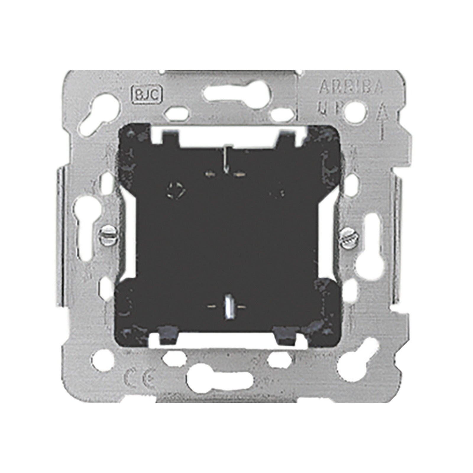 Enchufe 2 polos +tt lateral, protección de seguridad con bastidor emborne por tornillos 16 A 250 v BJC Coral - referencia 21524
