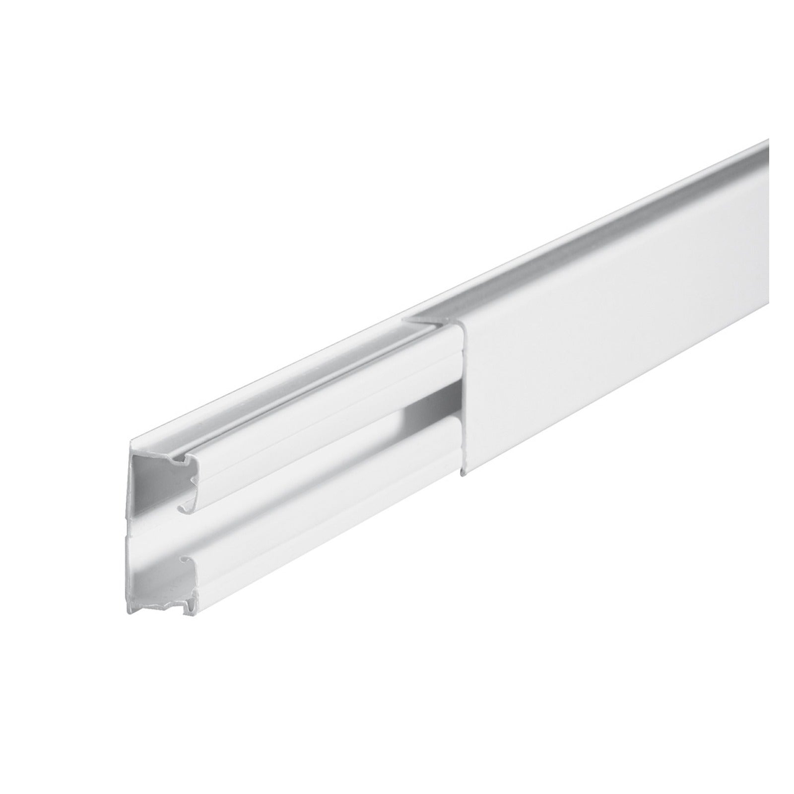 Moldura DLPlus 32x16 - 1 comp. - L. 2,1m - Blanco - referencia 030804