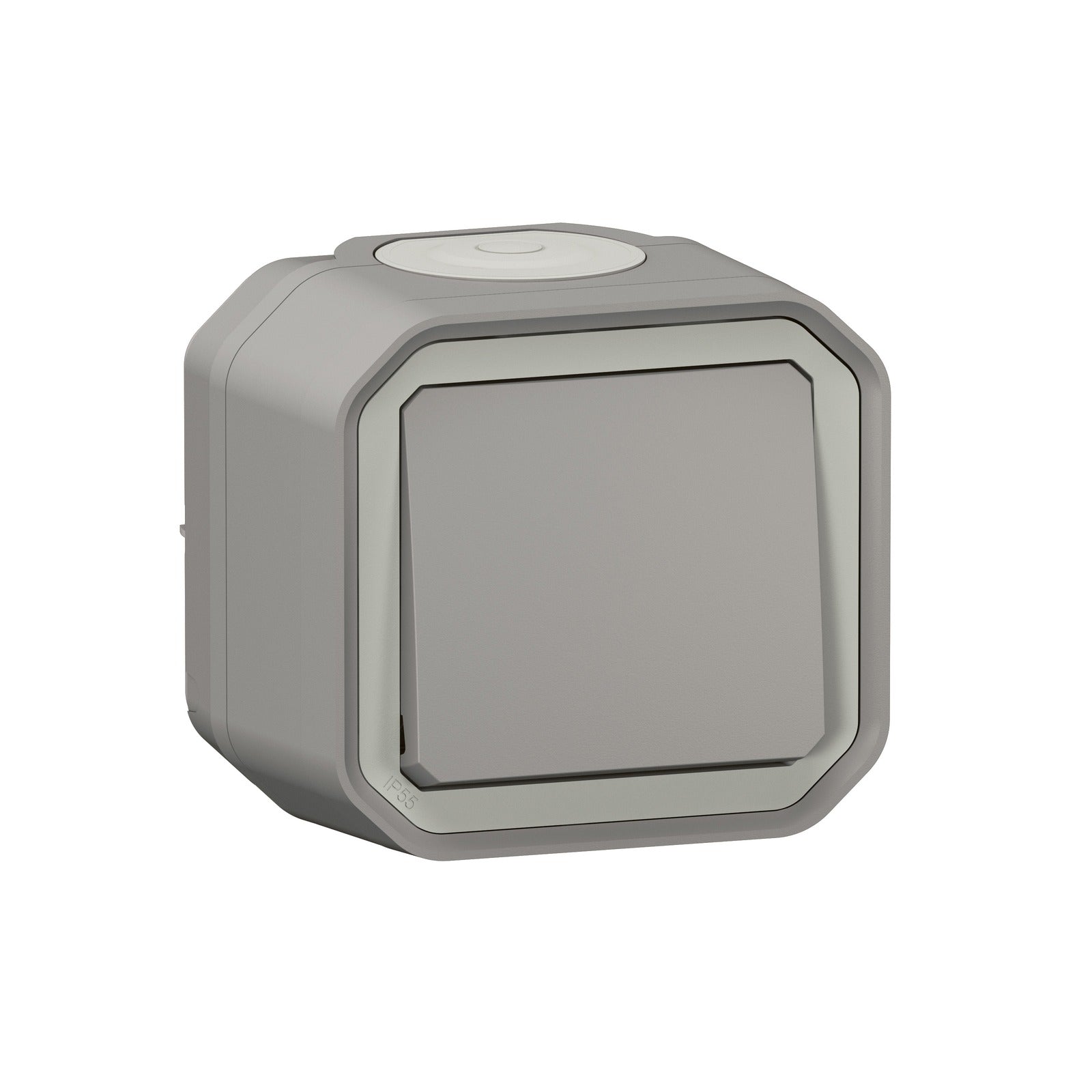 Cruzamiento Plexo monobloc de superficie - IP55 - 10AX - 250V~ - Gris - referencia 069716L