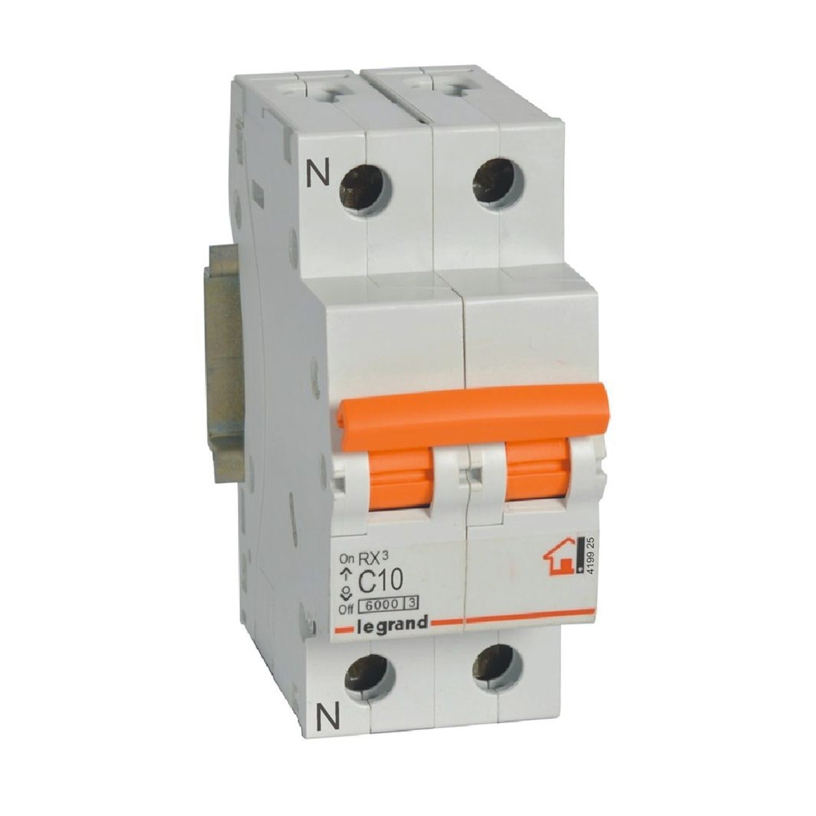 Magnetotérmico RX³ - 1P+N - 230V~ - 10A - curva C - referencia 419925