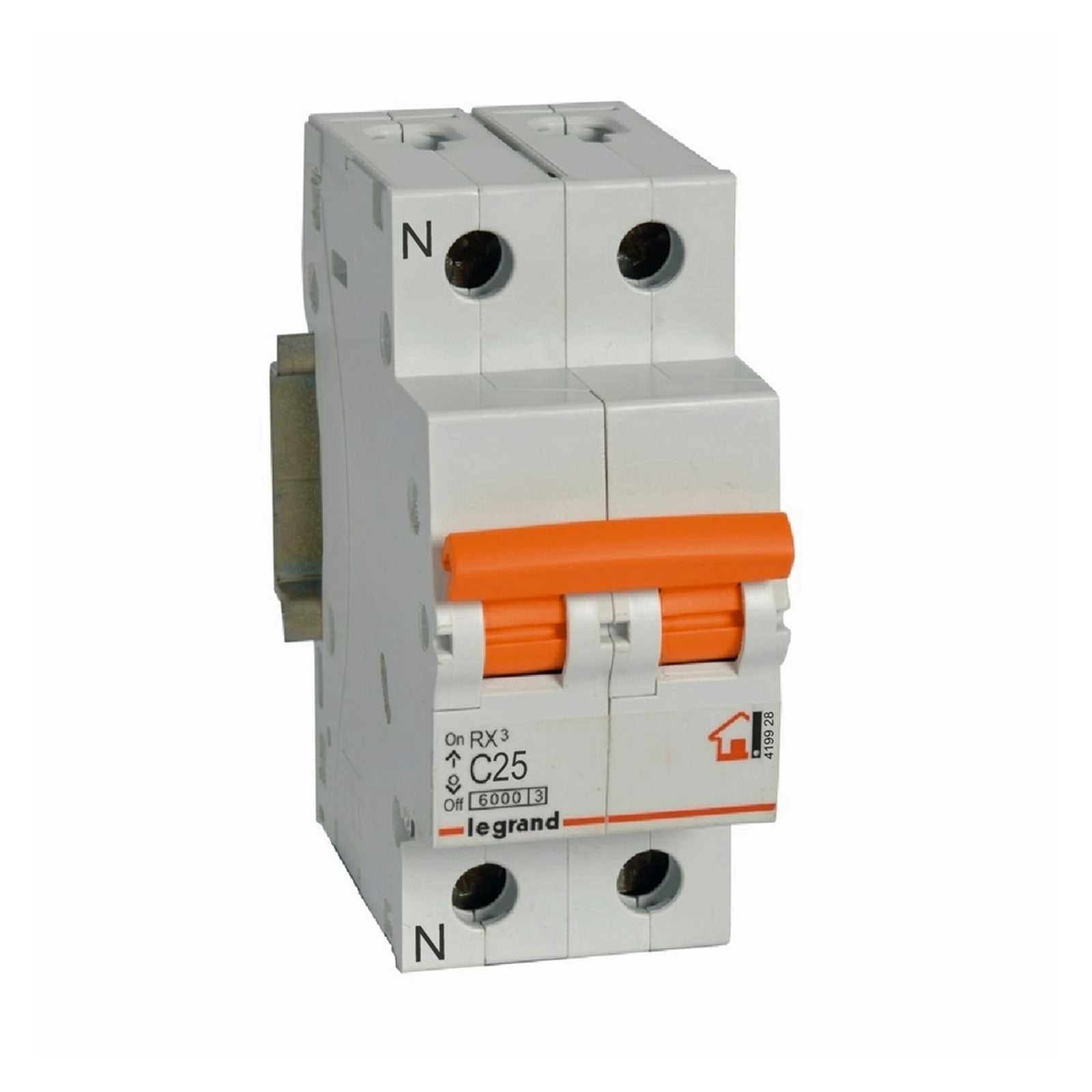 Magnetotérmico RX³ - 1P+N - 230V~ - 25A - curva C - referencia 419928