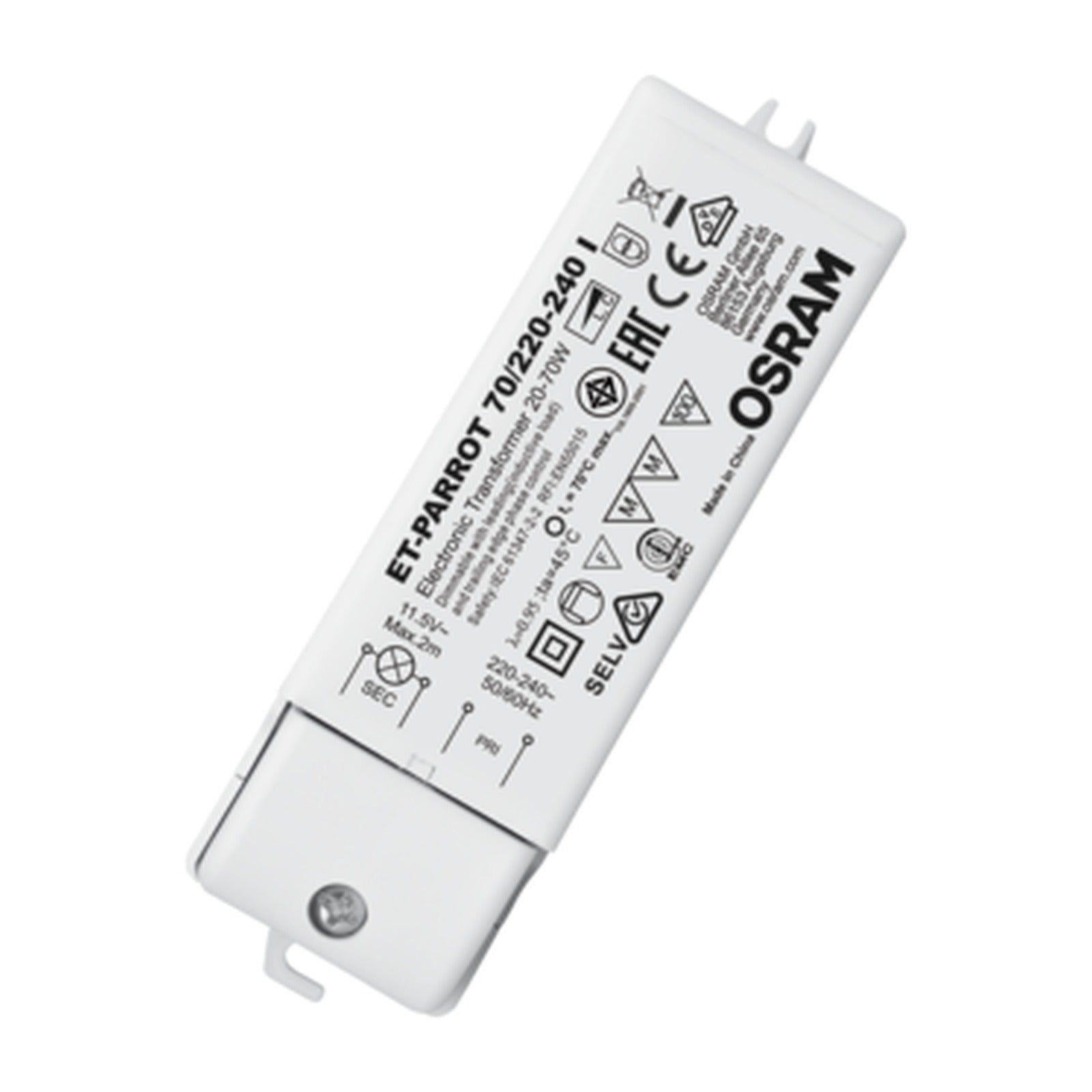 Equipo de alimentación LEDVANCE ET-PARROT 70/220…240 I — Ref. 4008321111593 - referencia 4008321111593