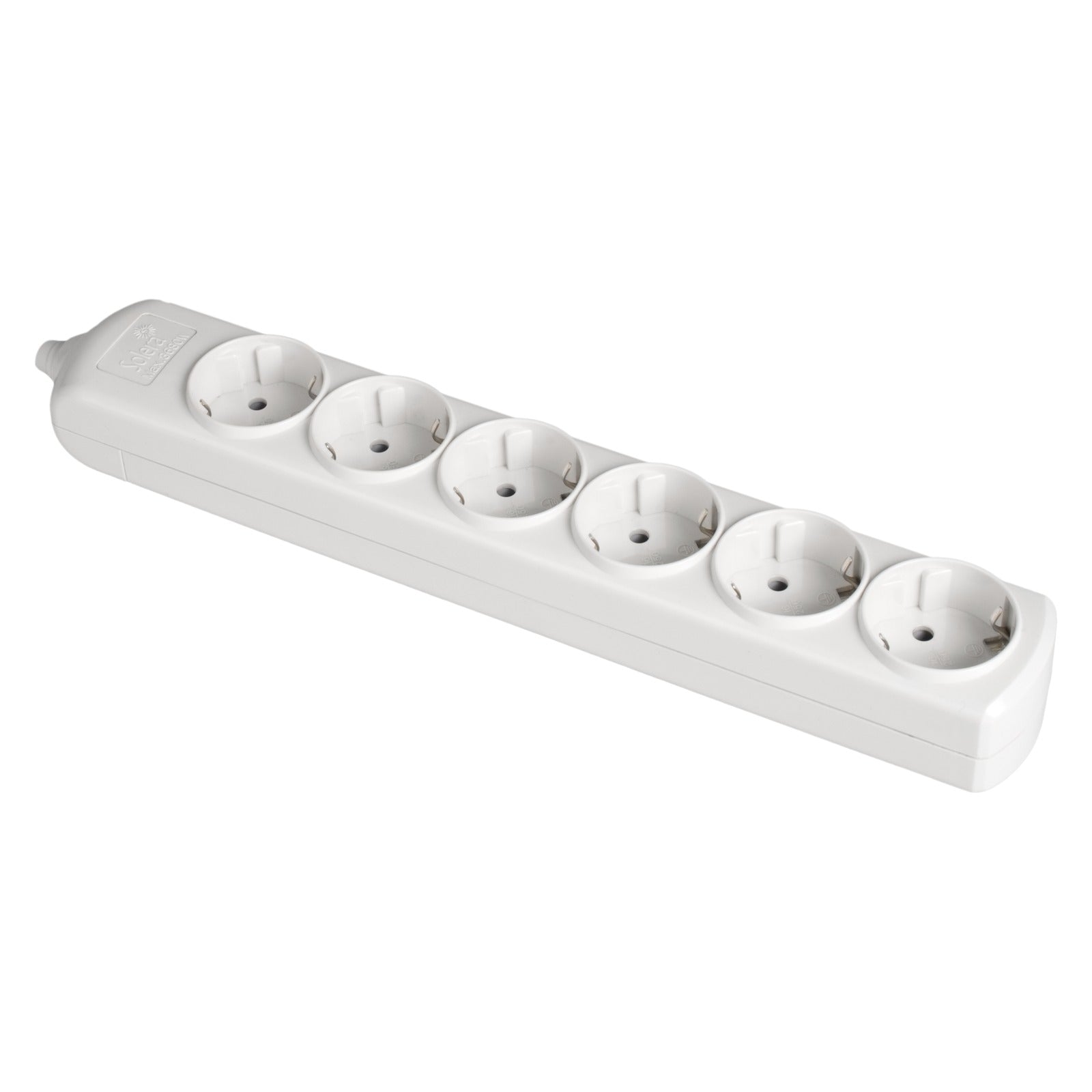 Base múltiple de 6 tomas 2P+T, 16A 250V~ Solera 8006 - referencia 8006