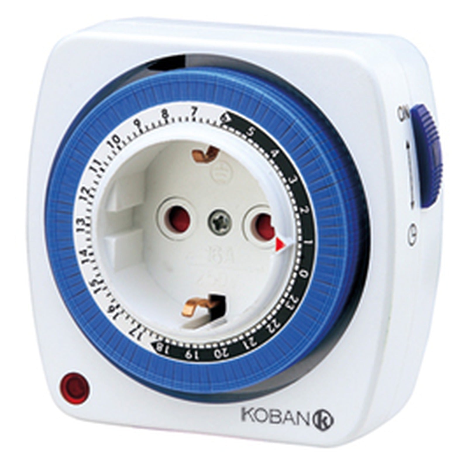 Interruptor horario analógico enchufable Koban – Ref. 0767631 - referencia 0767631