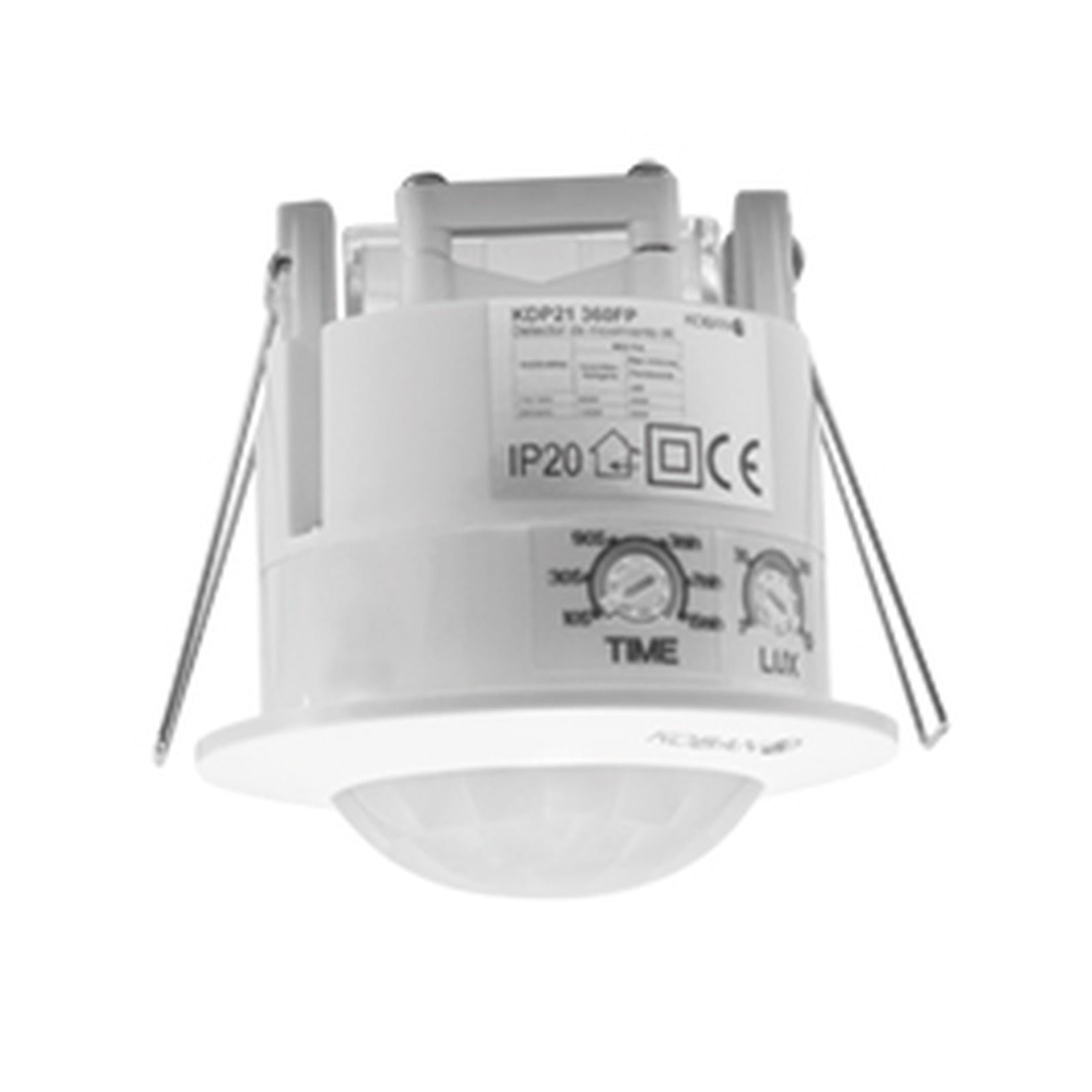 Detector de movimiento por tecnología PIR, montaje empotrado en techo Koban – Ref. 0767811 - referencia 0767811