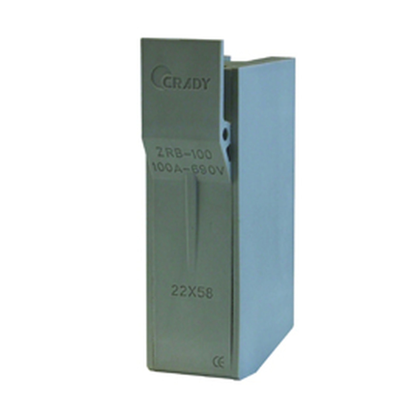 Base unipolar cerrada para fusibles tamaño 2 Crady – Ref. 0151030 - referencia 0151030