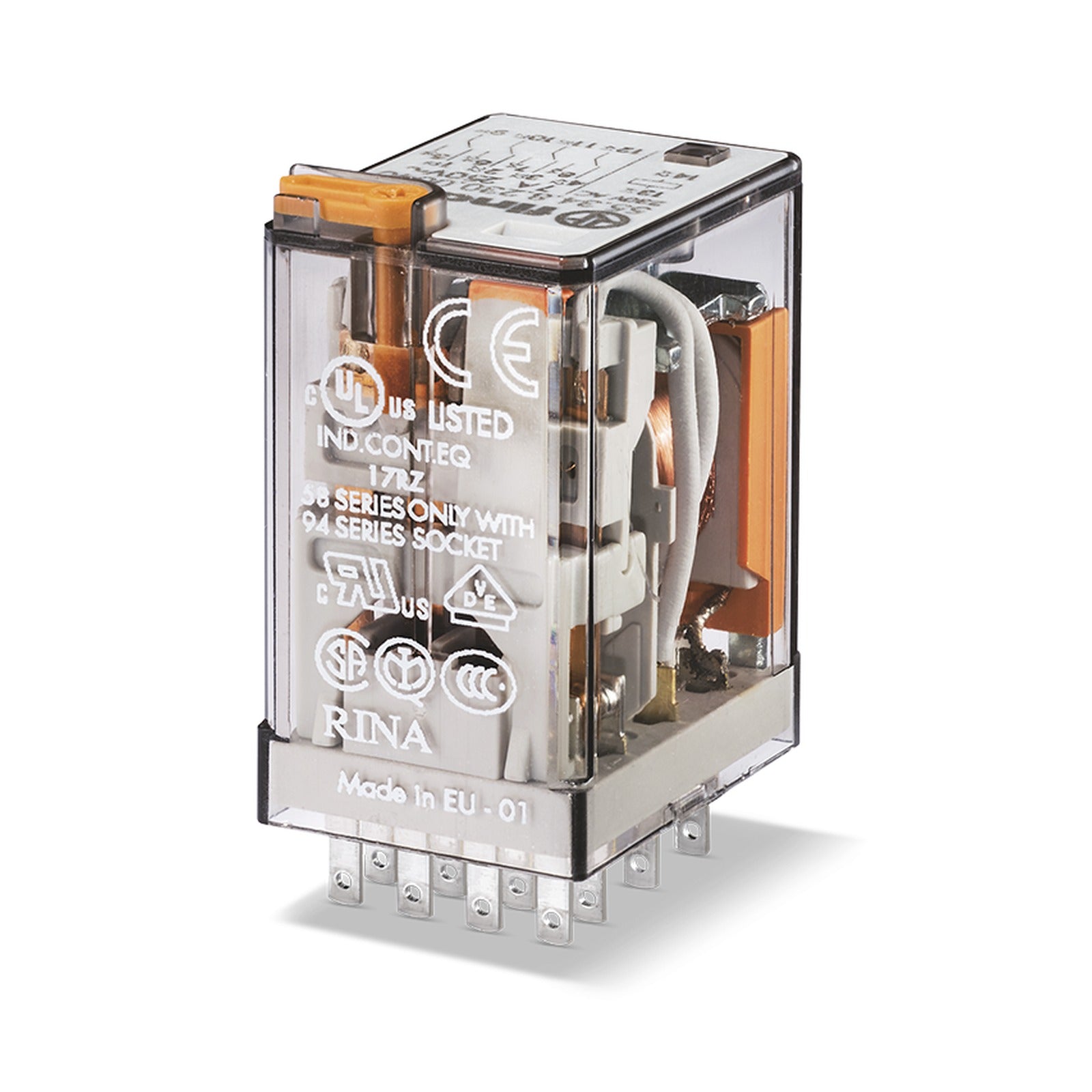 Relé industrial Finder — Ref. 553481100040 - referencia 553481100040