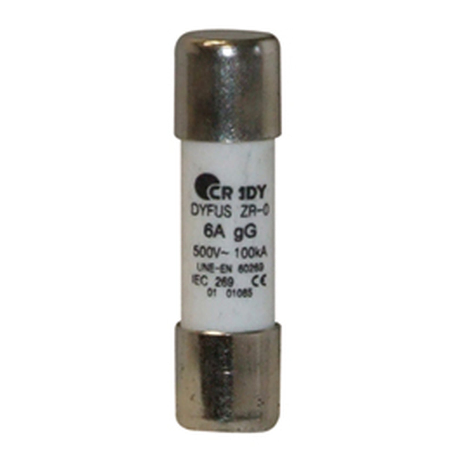 Fusible tamaño 0 de 20A (500/690 Vac). Clase gG Crady – Ref. 0101105 - referencia 0101105