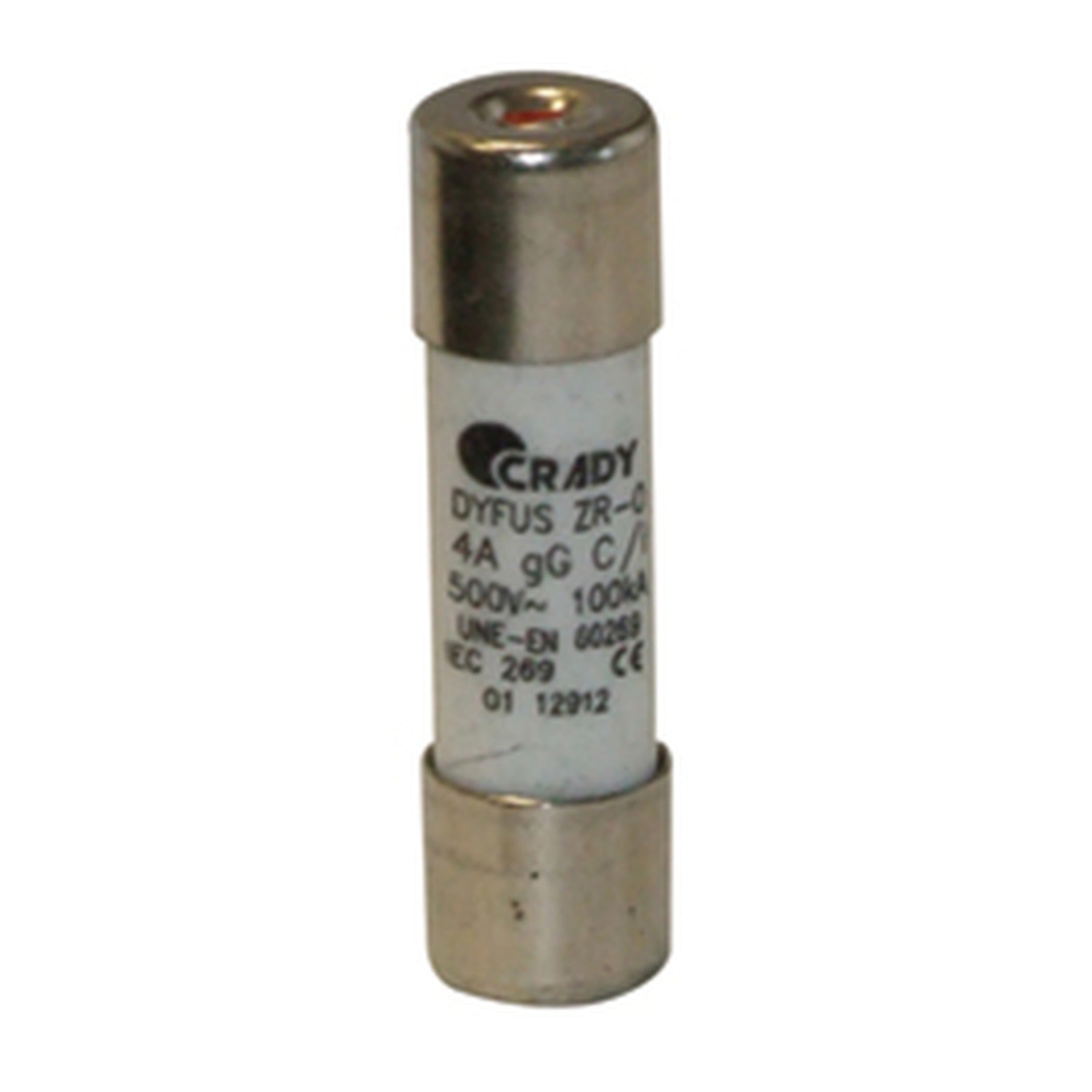 Fusible tamaño 0 de 20A (500/690 Vac). Clase gG. Indicador de fusión Crady – Ref. 0112916 - referencia 0112916