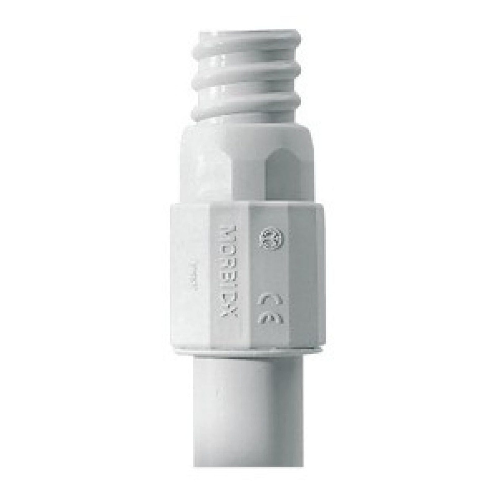RACOR TUBO-VAINA MORBIDX - IP67 - LIBRE DE HALÓGENOS - Ø 20MM - GRIS RAL7035 - referencia DX43320