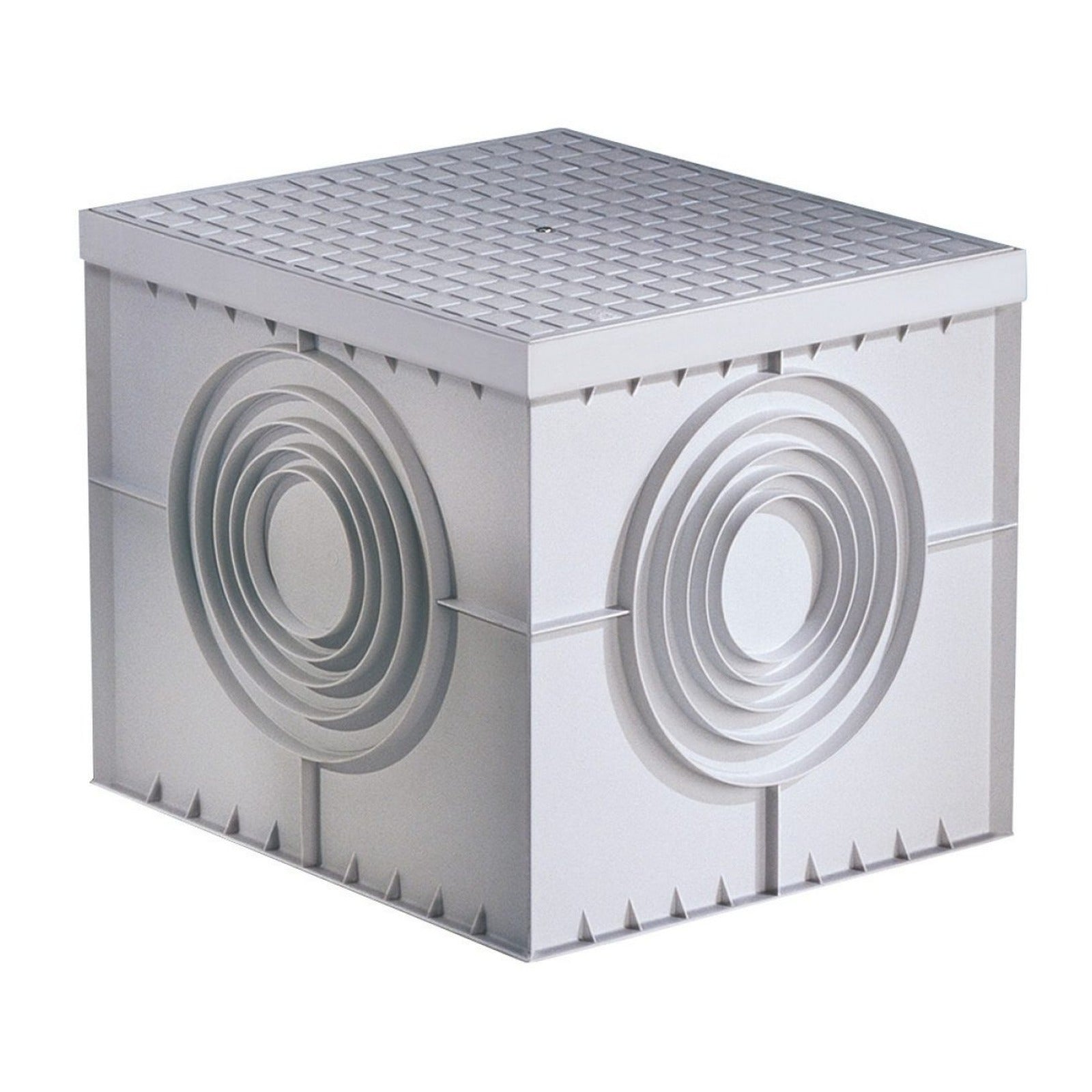 ARQUETA CUADRADA 550X550X520 - FONDO PLANO DESFONDABLE Y TAPA DE ALTA RESISTENCIA - referencia DX59901