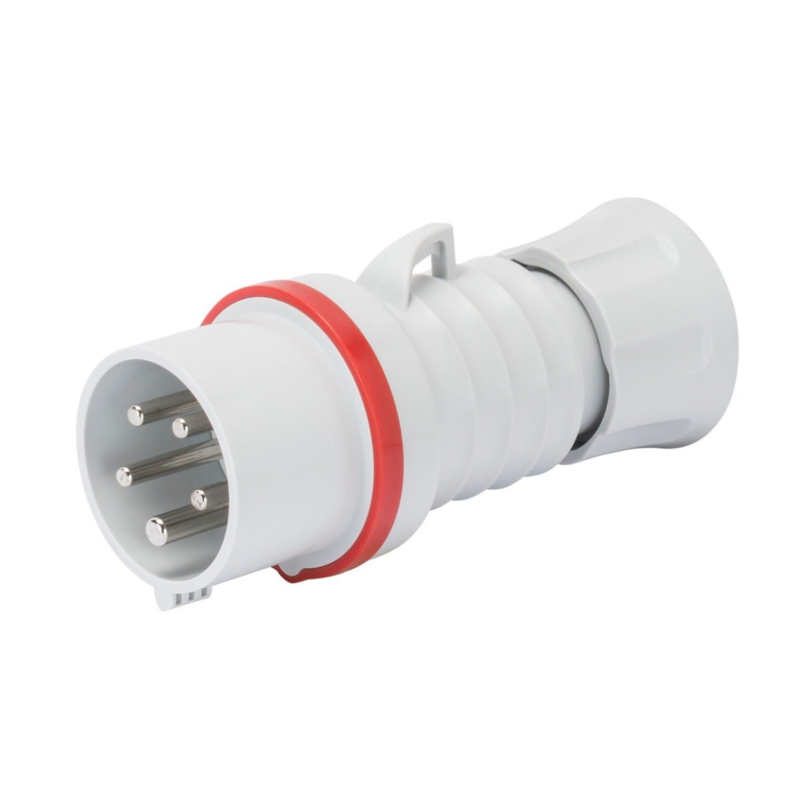 CLAVIJA MÓVIL RECTA HP - IP44/IP54 - 3P+N+T 16A 380-415V 50/60HZ - ROJO - 6H - CONEXIONADO DE TORNILLO - referencia GW60009H