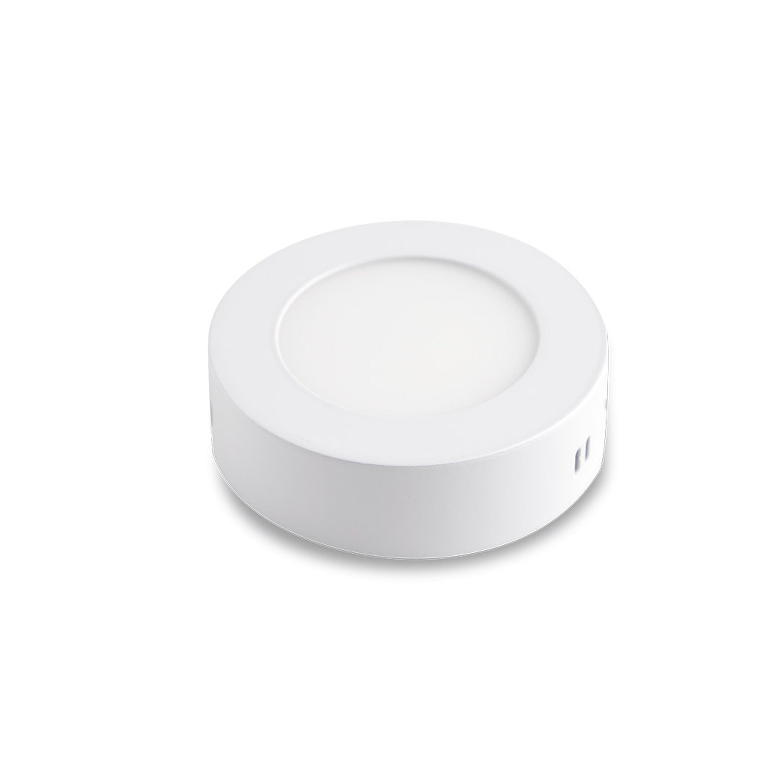 Downlight LED SMD superficie redondo blanco 6 W Ø 120 × 32 120° Alverlamp DL06PL60S, 5700 K - referencia DL06PL60S