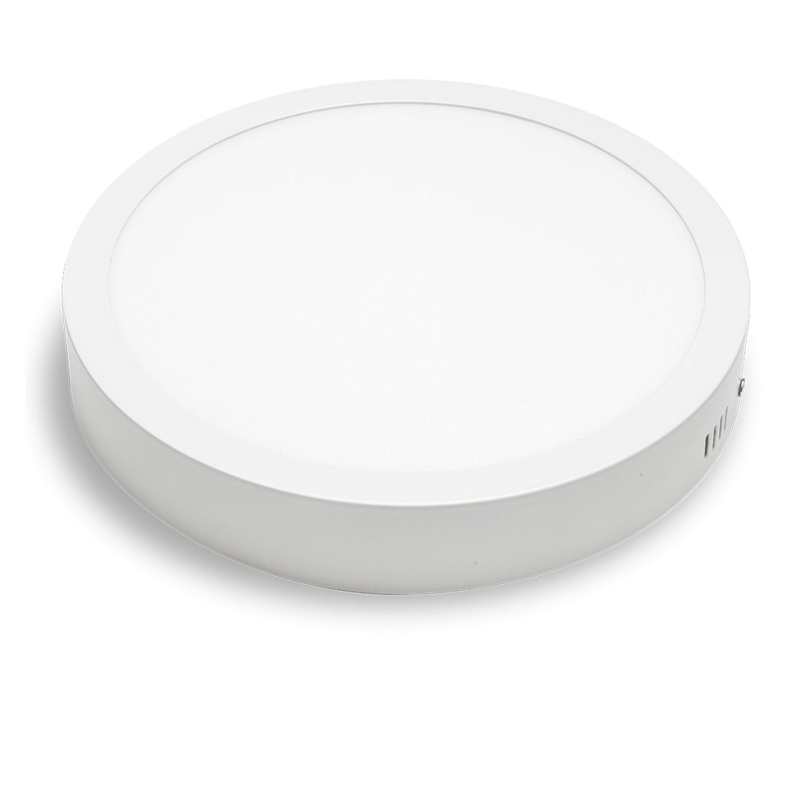 Downlight LED SMD superficie redondo 20 W Ø 222 × 32 120° Alverlamp DL18PL30S, 3000 K - referencia DL18PL30S