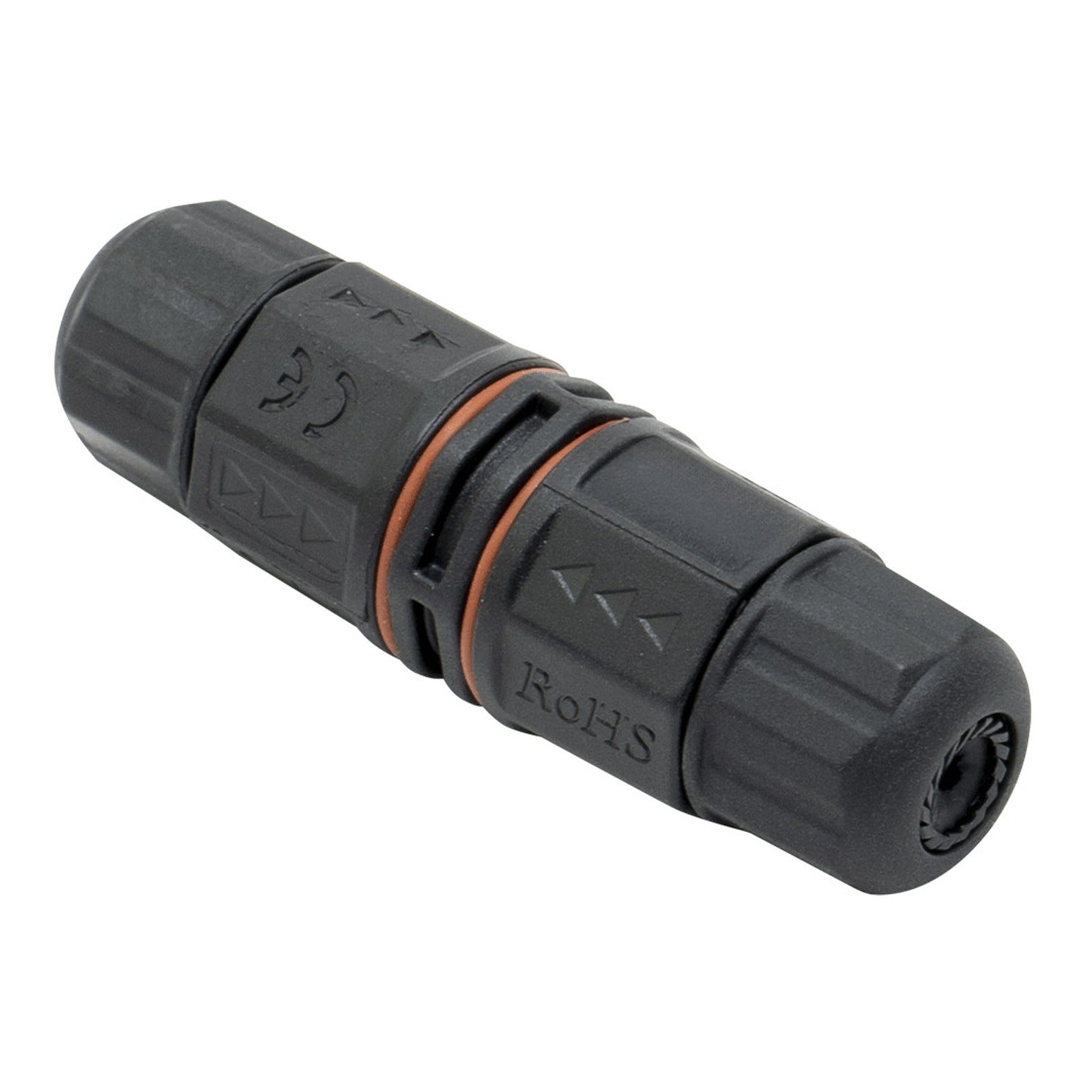 Conector estanco recto IP68 de 3 polos para cable de 0,5 a 1,5 mm² Alverlamp LQUNI01 - referencia LQUNI01