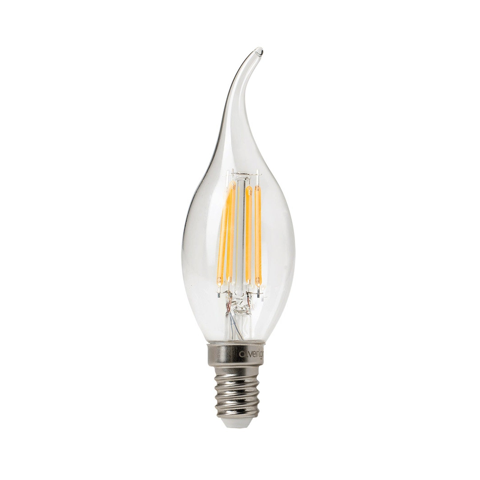 Lámpara vela punta filamento 4 W E14 Ø 35 × 120 290° Alverlamp LVPFI0414, 2700 K, ba35 - referencia LVPFI0414