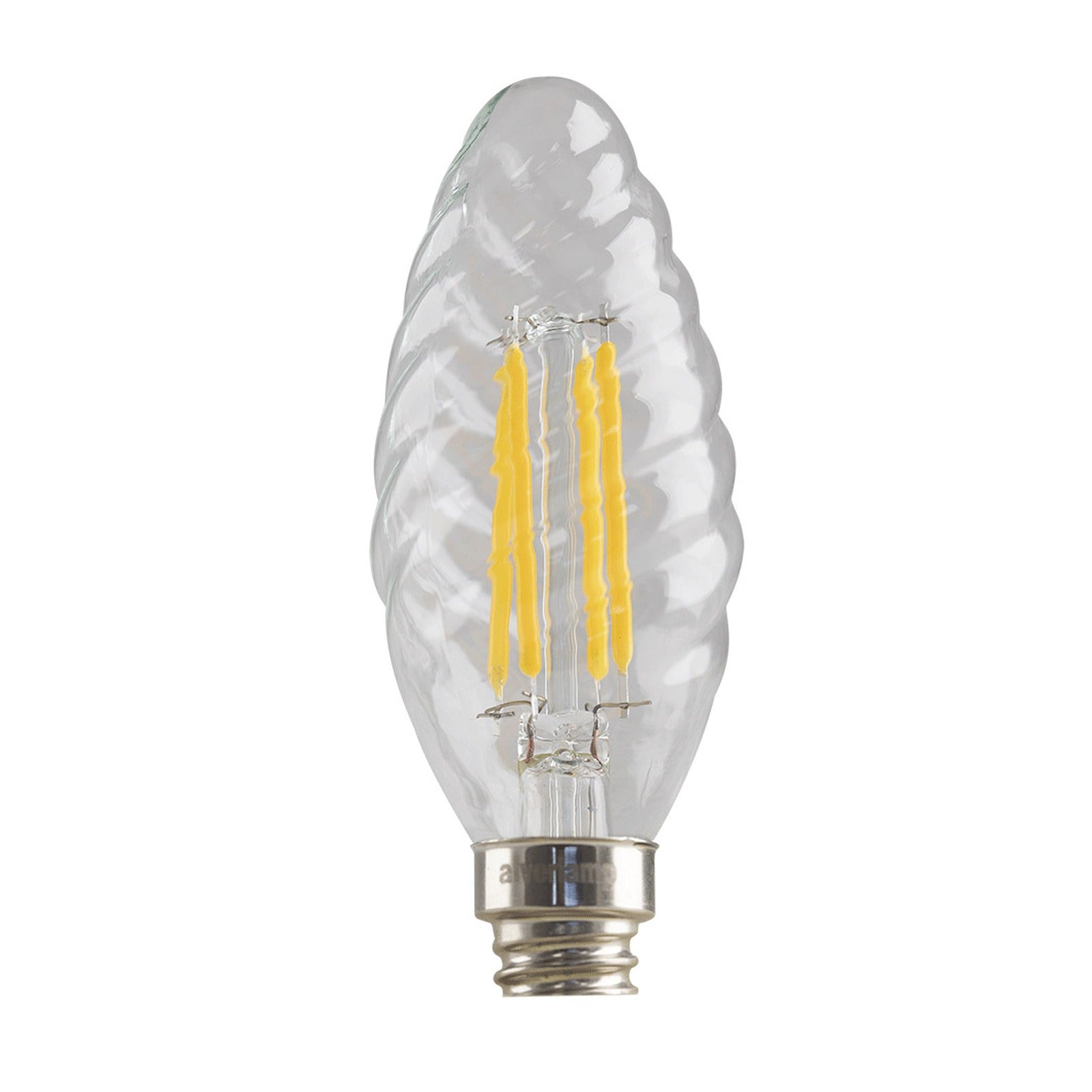 Lámpara vela tornado filamento 4 W E14 Ø 35 × 100 290° Alverlamp LVTFI0414, 2700 K, f35 - referencia LVTFI0414