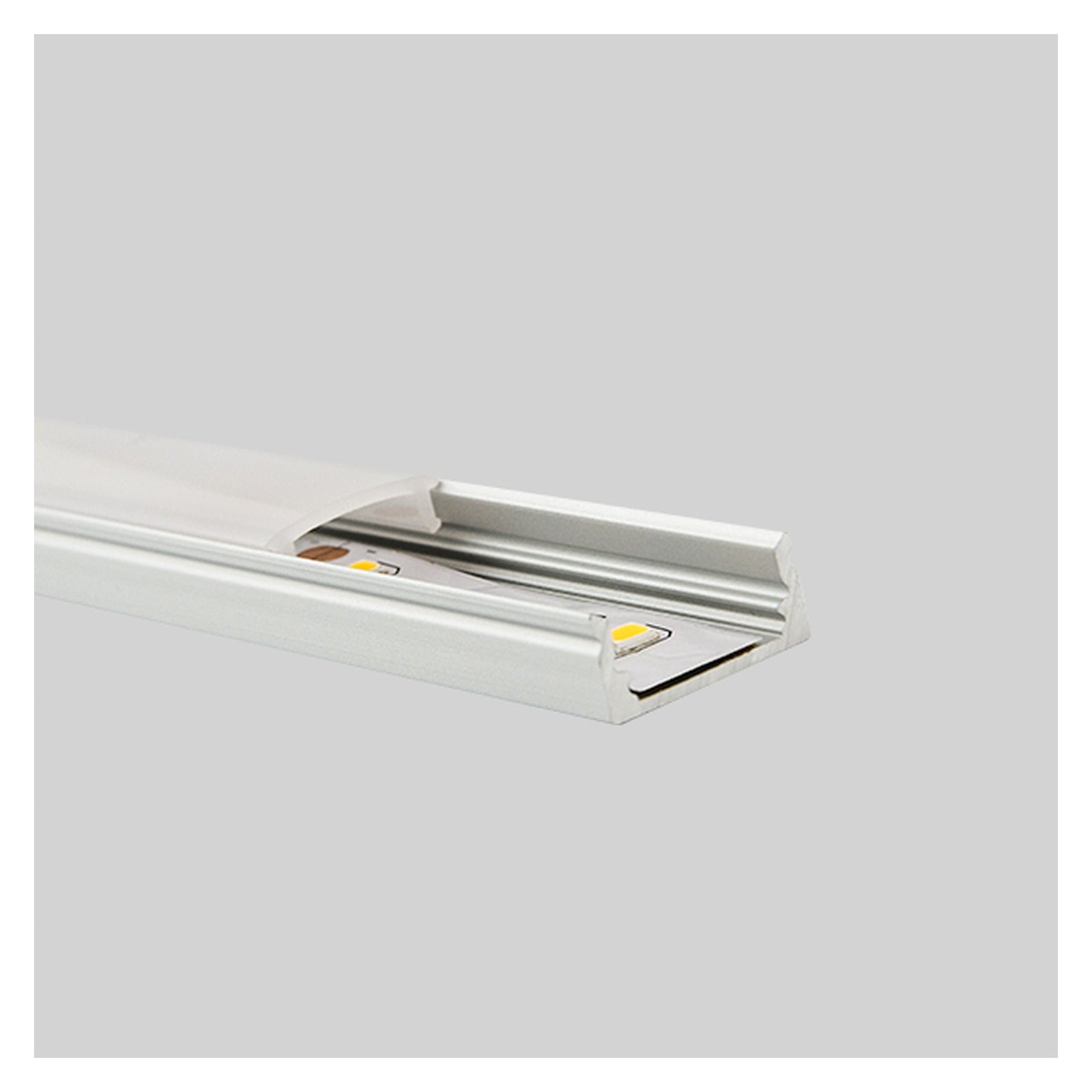 Perfil de aluminio para tira LED PERFIL BAJO DE SUPERFICIE MasLighting 184260 - referencia 184260
