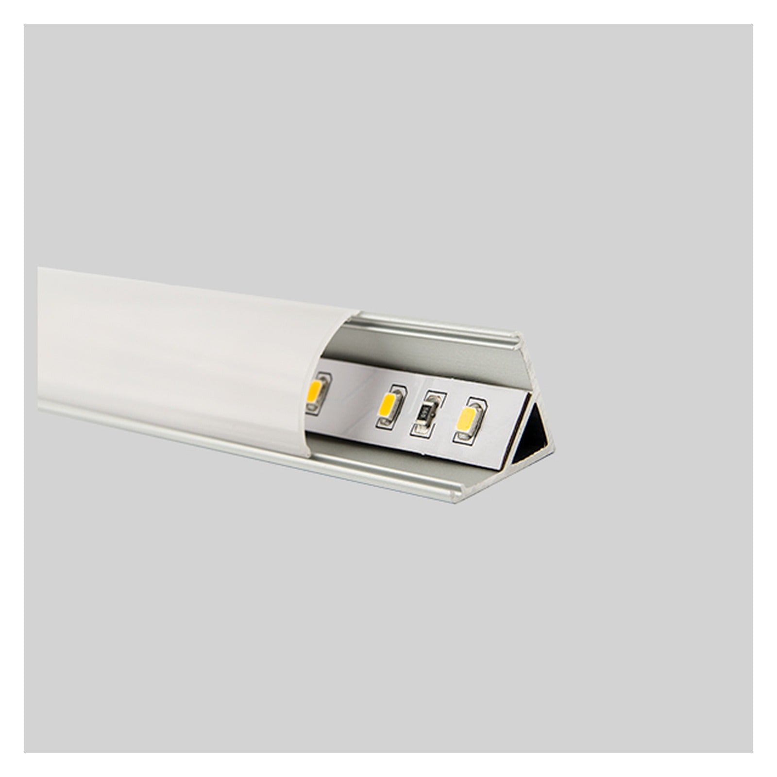 Perfil de aluminio para tira LED PERFIL ESQUINA MasLighting 184291 - referencia 184291