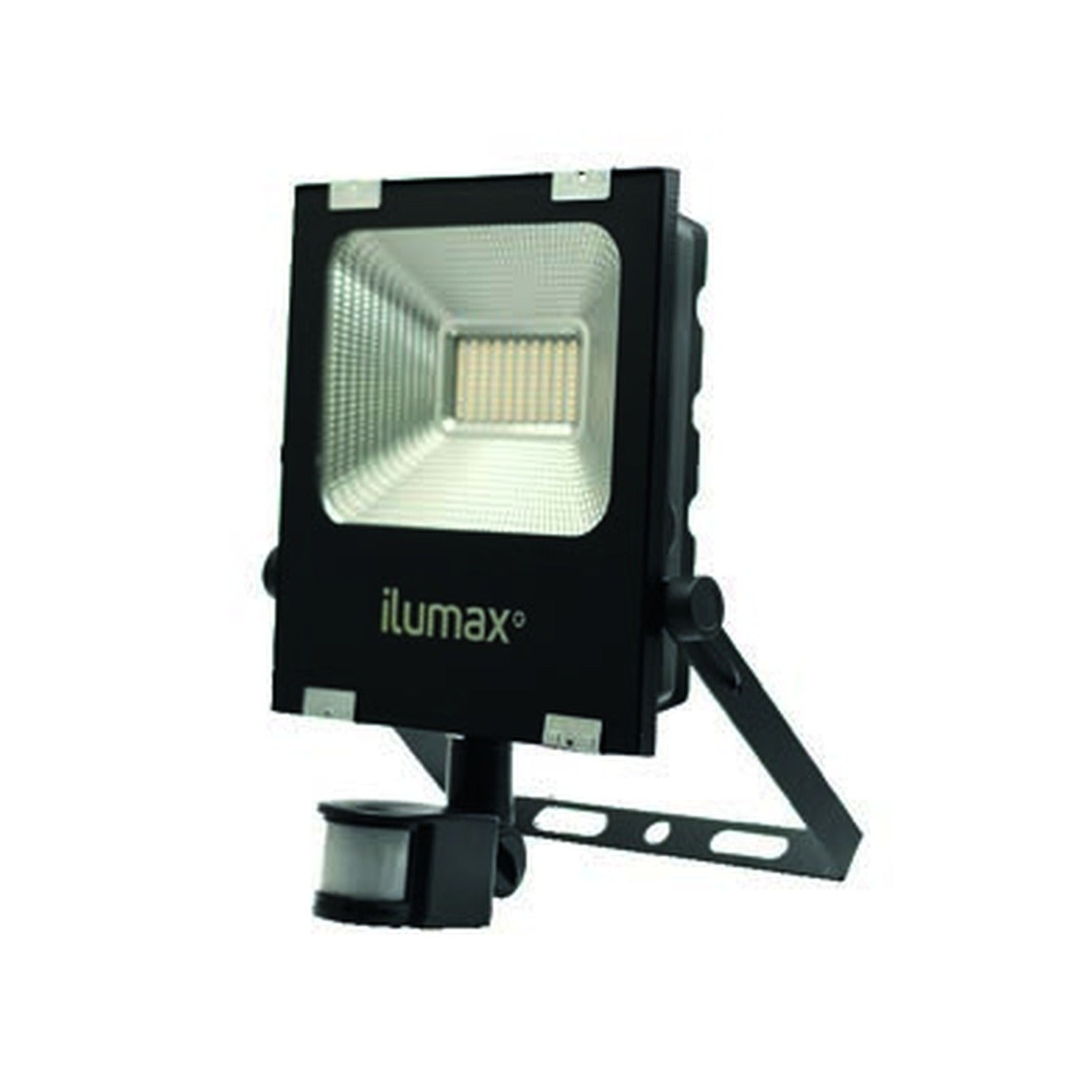 Proyector LED OSLO S negro con sensor Ilumax FLSMDSN10W865, 10 W, 6500 K - referencia FLSMDSN10W865