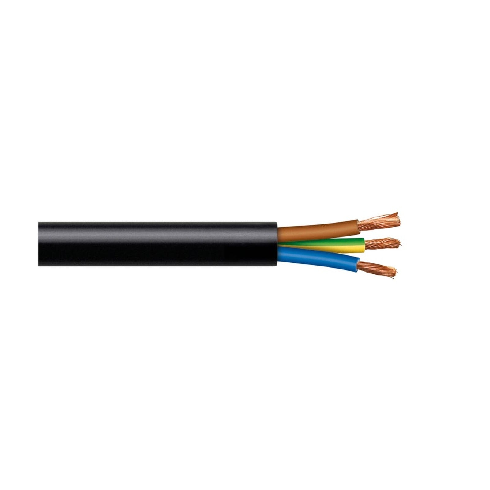 Cable Miguélez BARRYFLEX-MAN H05VV-F 2×1 mm², negro, rollo de 100 m – Ref. 820102000109200 - referencia 820102000109200