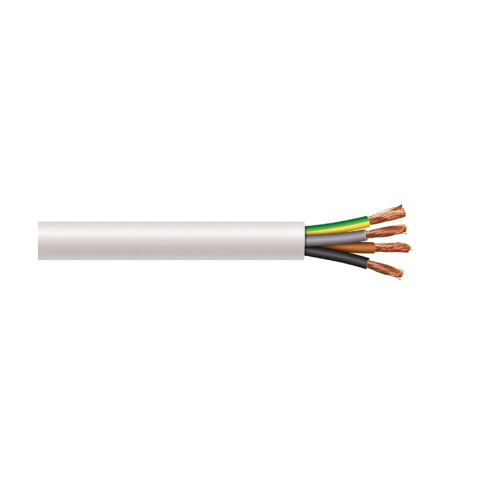 Cable Miguélez BARRYFLEX-MAN H05VV-F 3G2,5 mm², blanco, rollo de 100 m – Ref. 82010312508700 - referencia 82010312508700