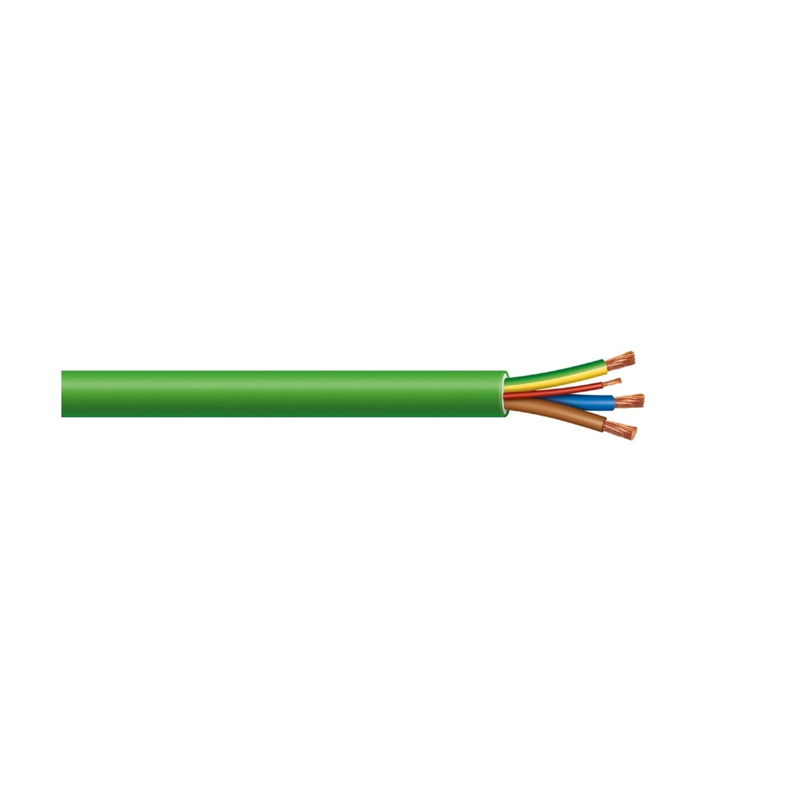 Cable Miguélez AFIRENAS DI-X RZ1-K (AS) 5G16 + 1×1,5 mm², verde, bobina/corte – Ref. 820906101689303 - referencia 820906101689303
