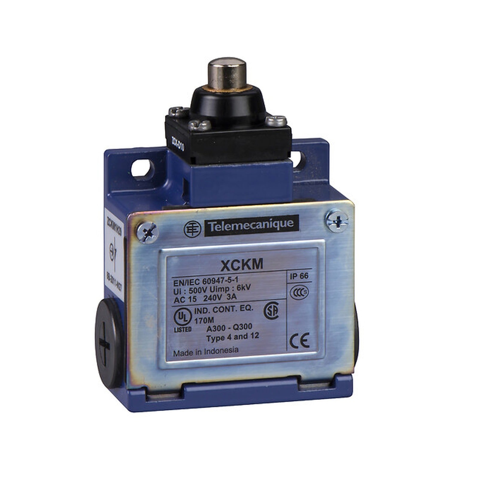 Final de carrera Telemecanique Sensors XCKM110 con pulsador metálico – Ref. XCKM110 - referencia XCKM110