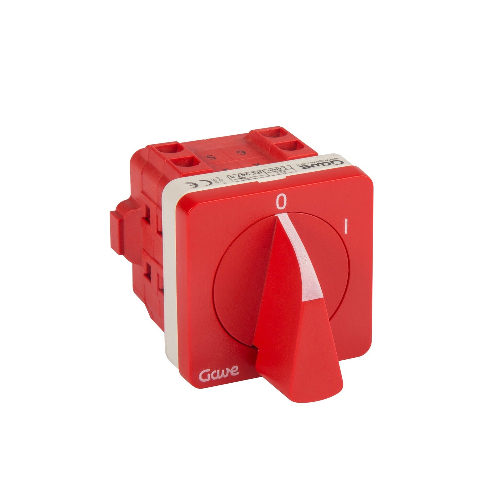 Interruptor de levas Gave A-5521000, 3 polos, 16 A – Ref. A5521000 - referencia A5521000