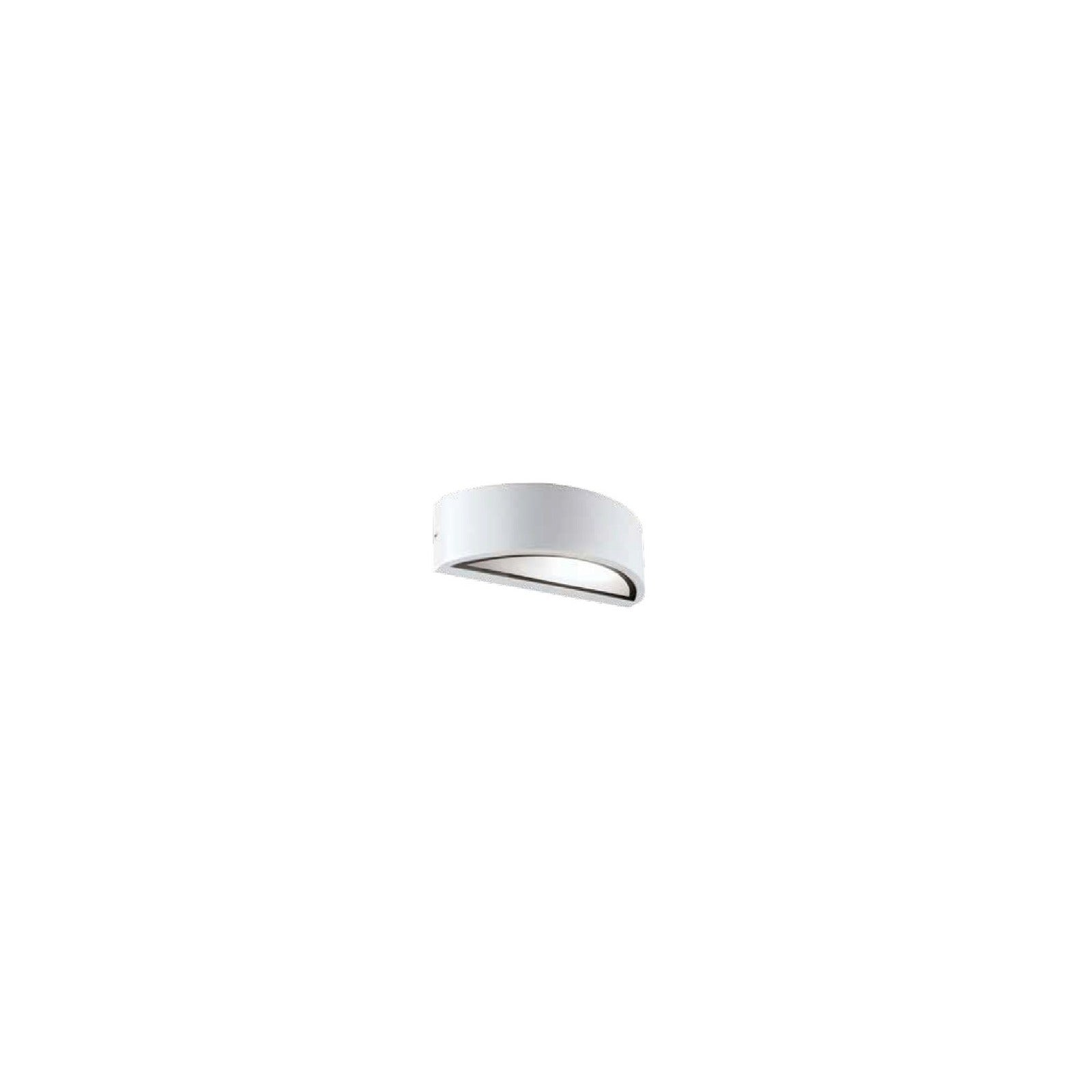 Aplique de pared Rhodes de aluminio blanco E27 Aimur – Ref. TZV4100701 - referencia TZV4100701